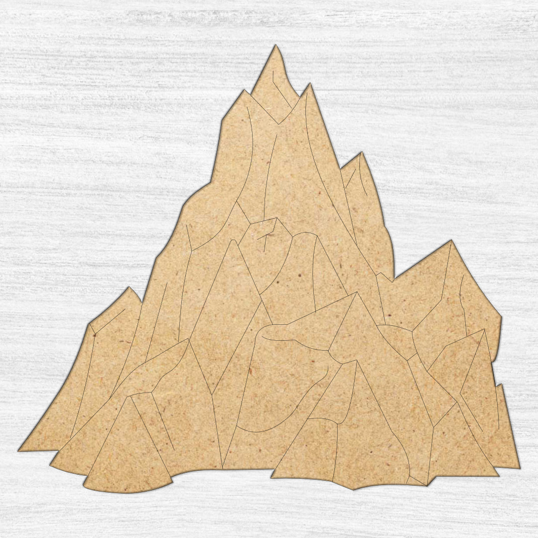 Iceberg Wooden Craft Shape
