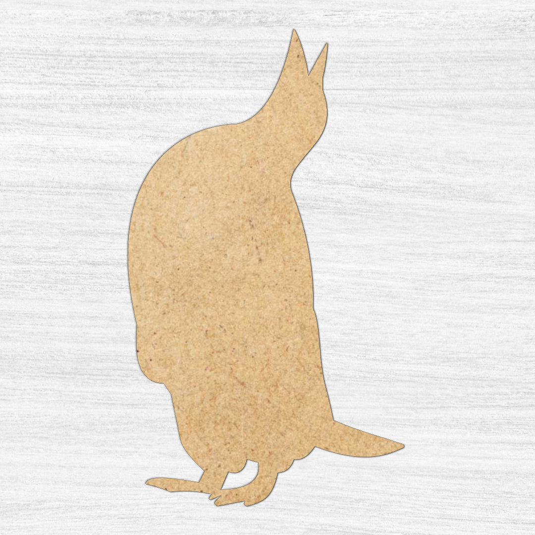 Penguin 4 Wooden Craft Shape