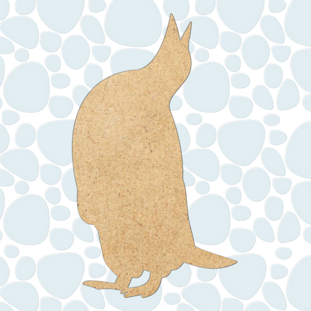 Penguin 4 Wooden Craft Shape