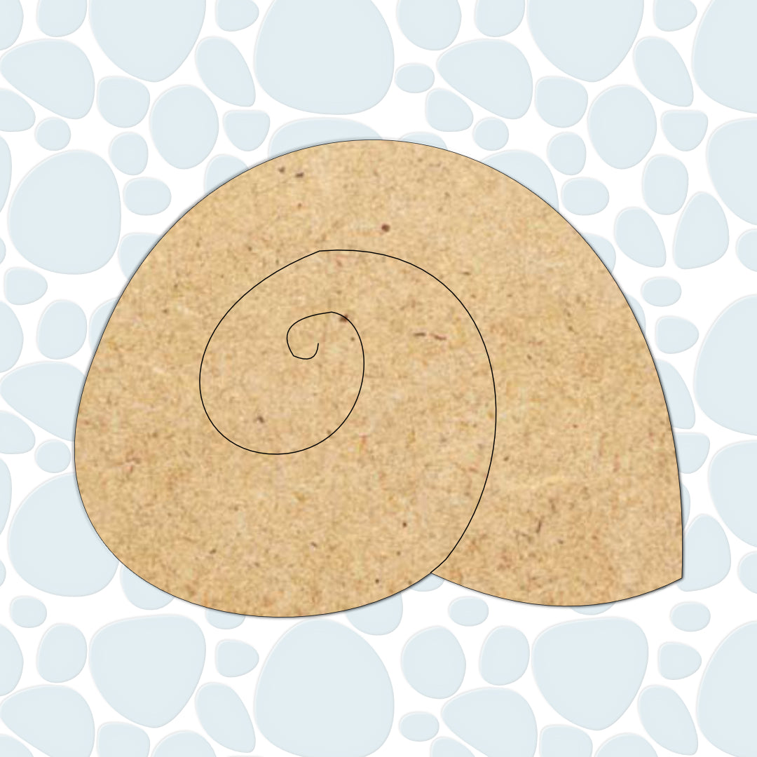 Shell 3 Wooden Craft Shape