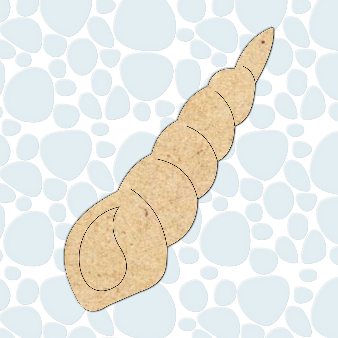 Shell 5 Wooden Craft Shape