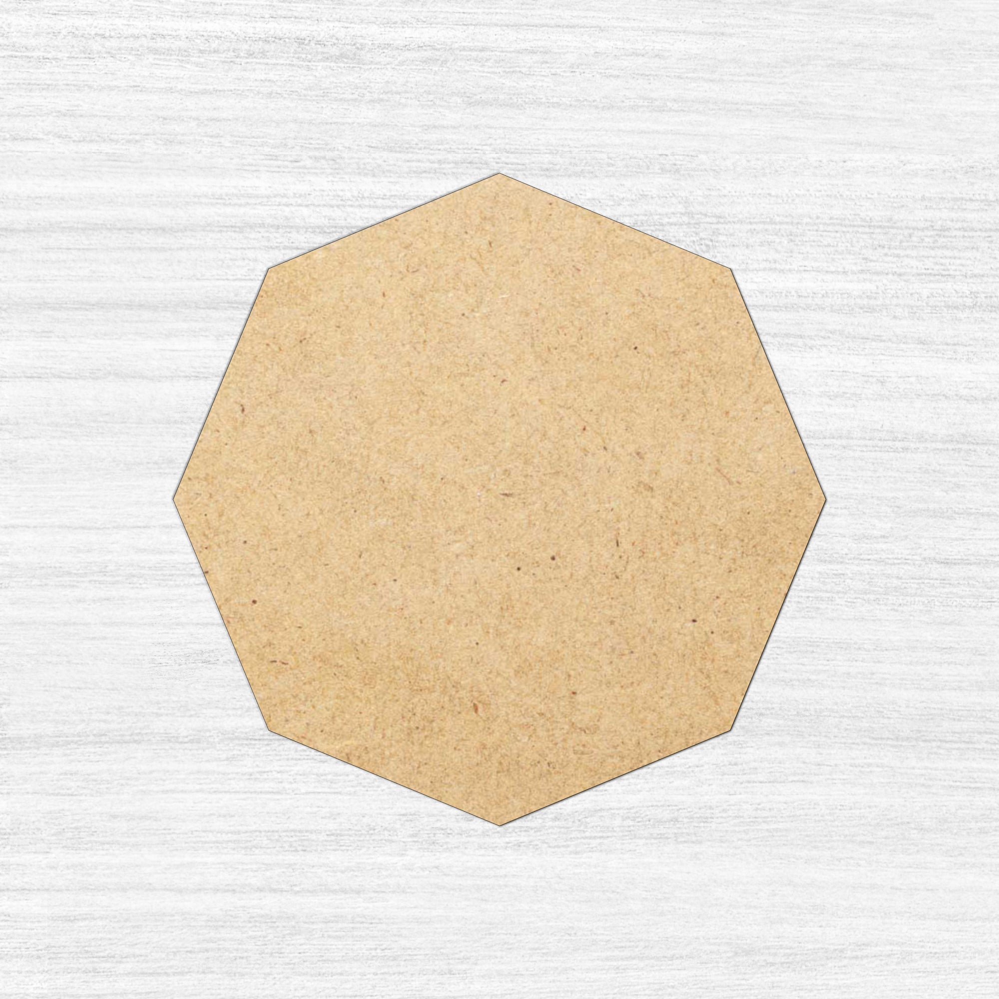 Octagon Wooden Craft Shape