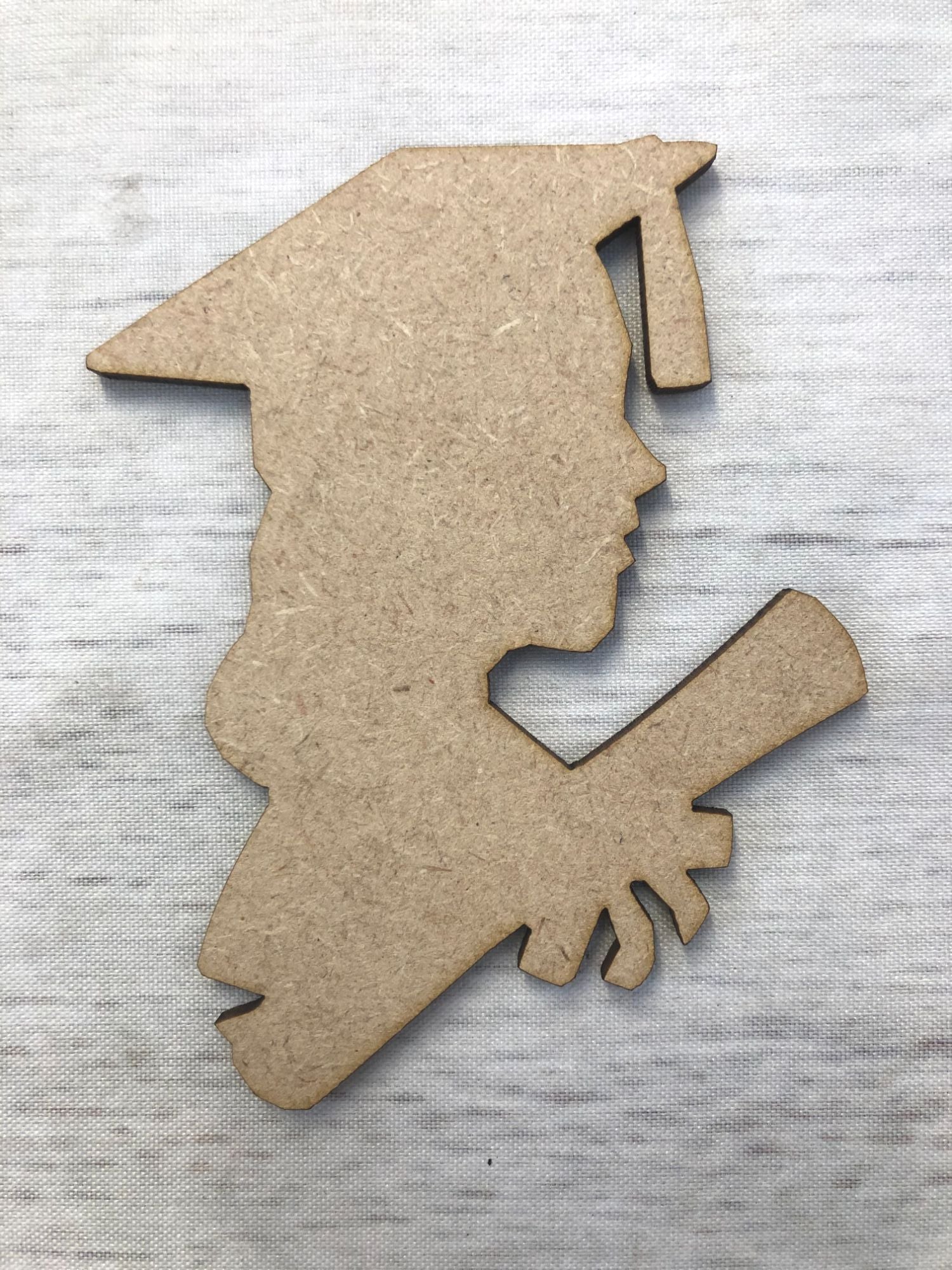 Graduate Wooden Craft Shape