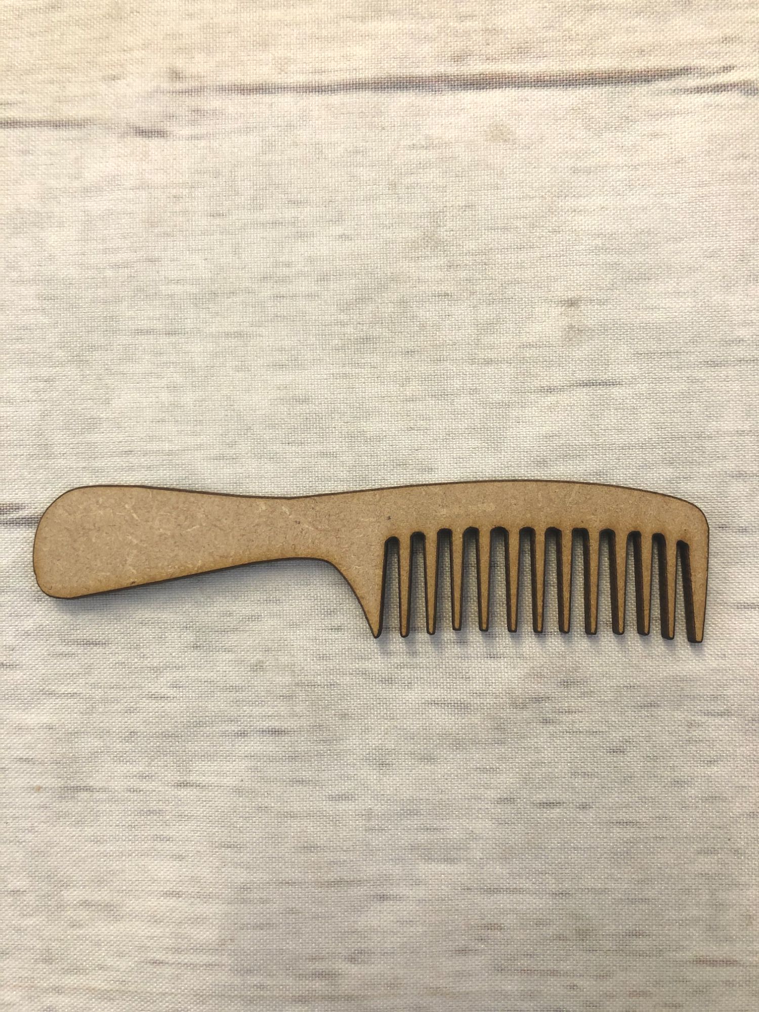 Comb Wooden Craft Shape