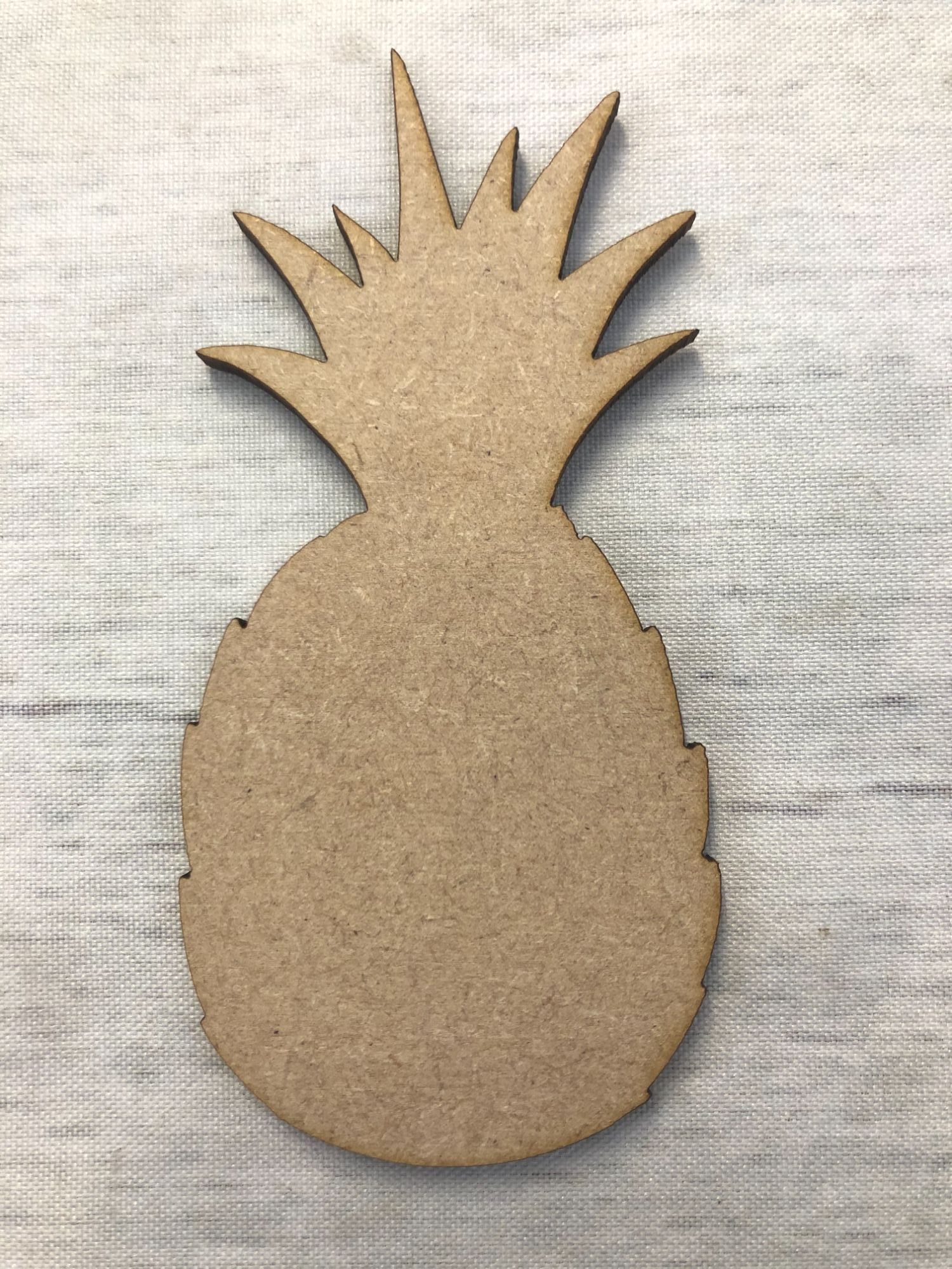Pineapple Wooden Craft Shape
