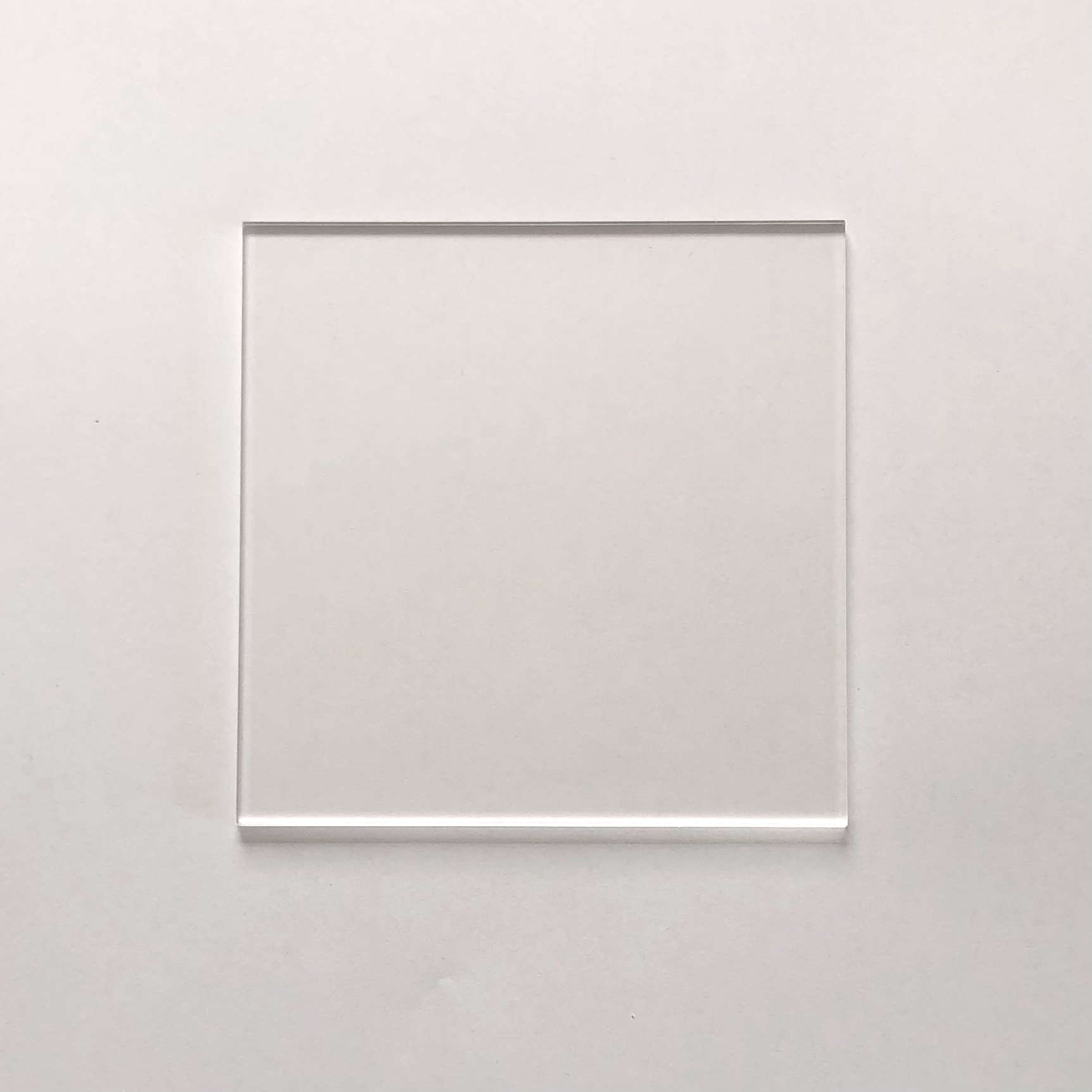 Clear Acrylic Square Acrylic Craft Shape