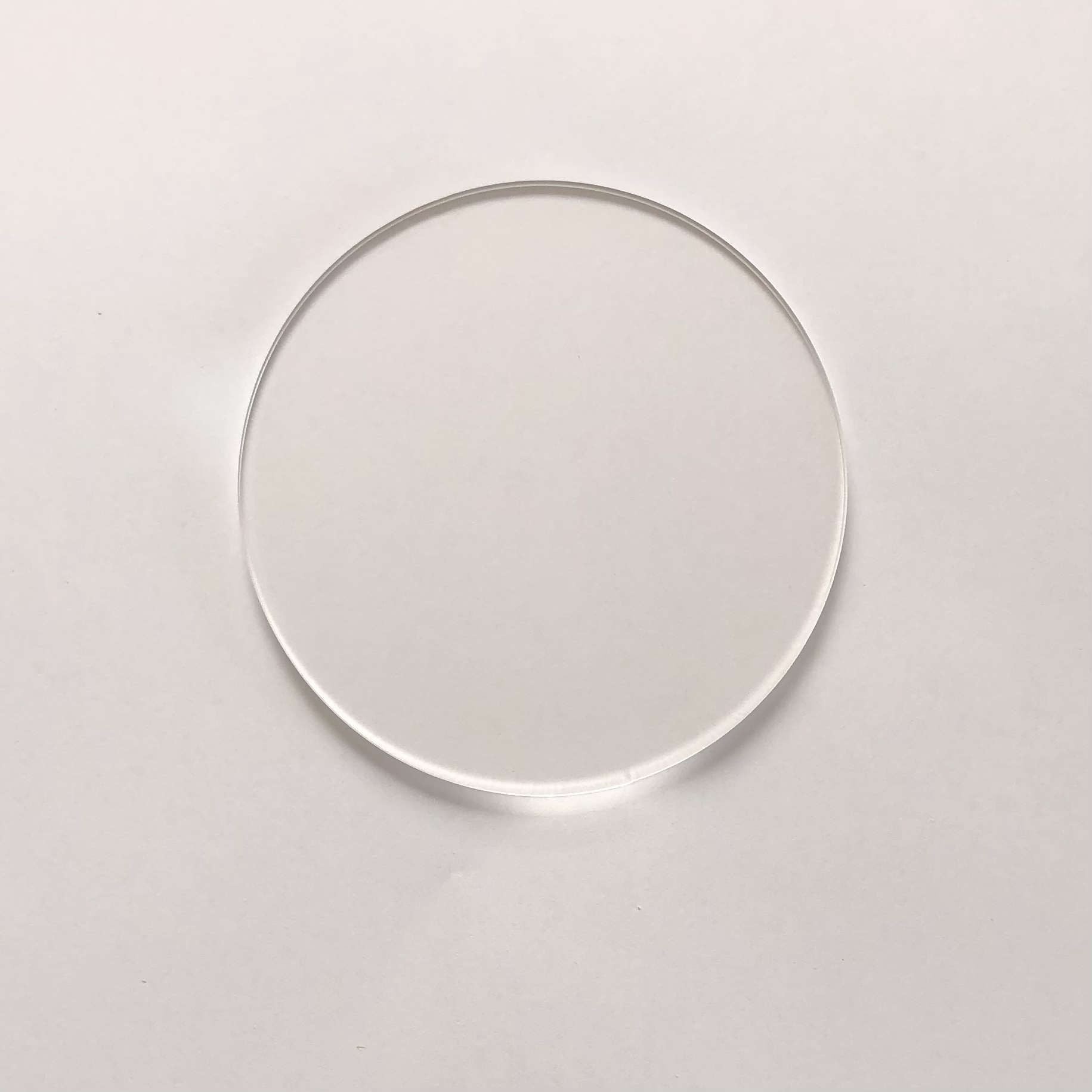 Clear Acrylic Circle Acrylic Craft Shape