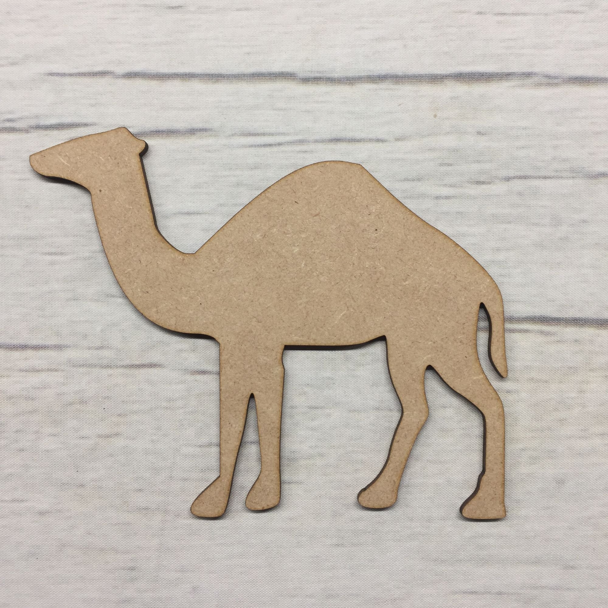 Camel Wooden Craft Shape