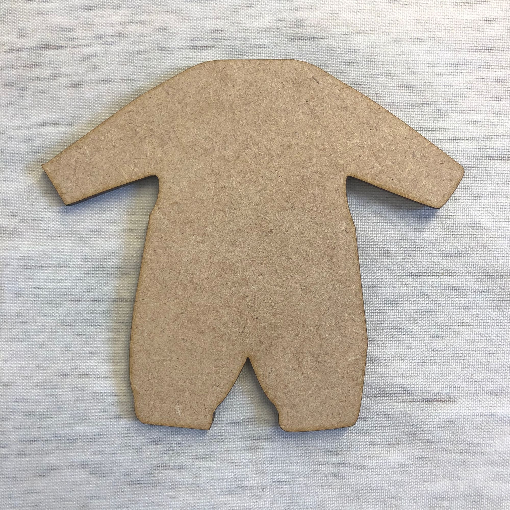 Baby grow Wooden Craft Shape