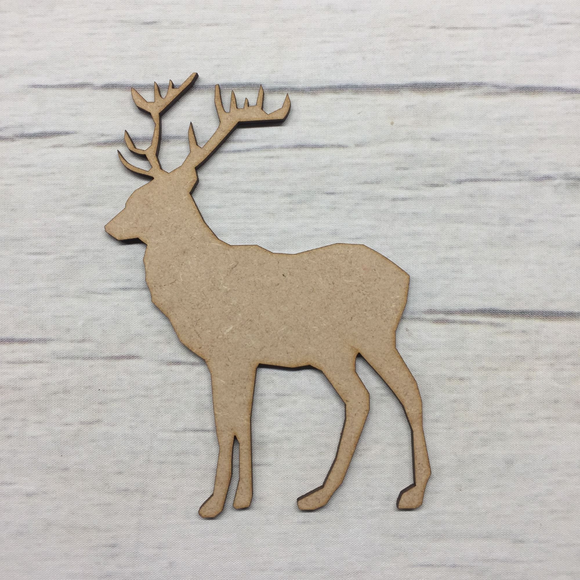 Stag Wooden Craft Shape