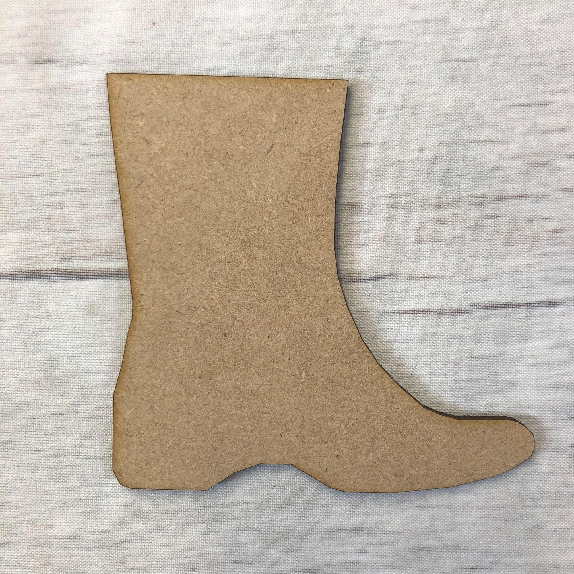 Welly boot Wooden Craft Shape