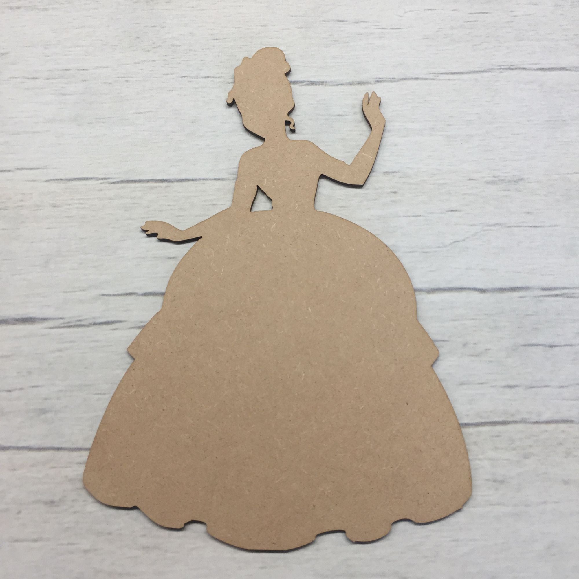 Princess 3 Wooden Craft Shape