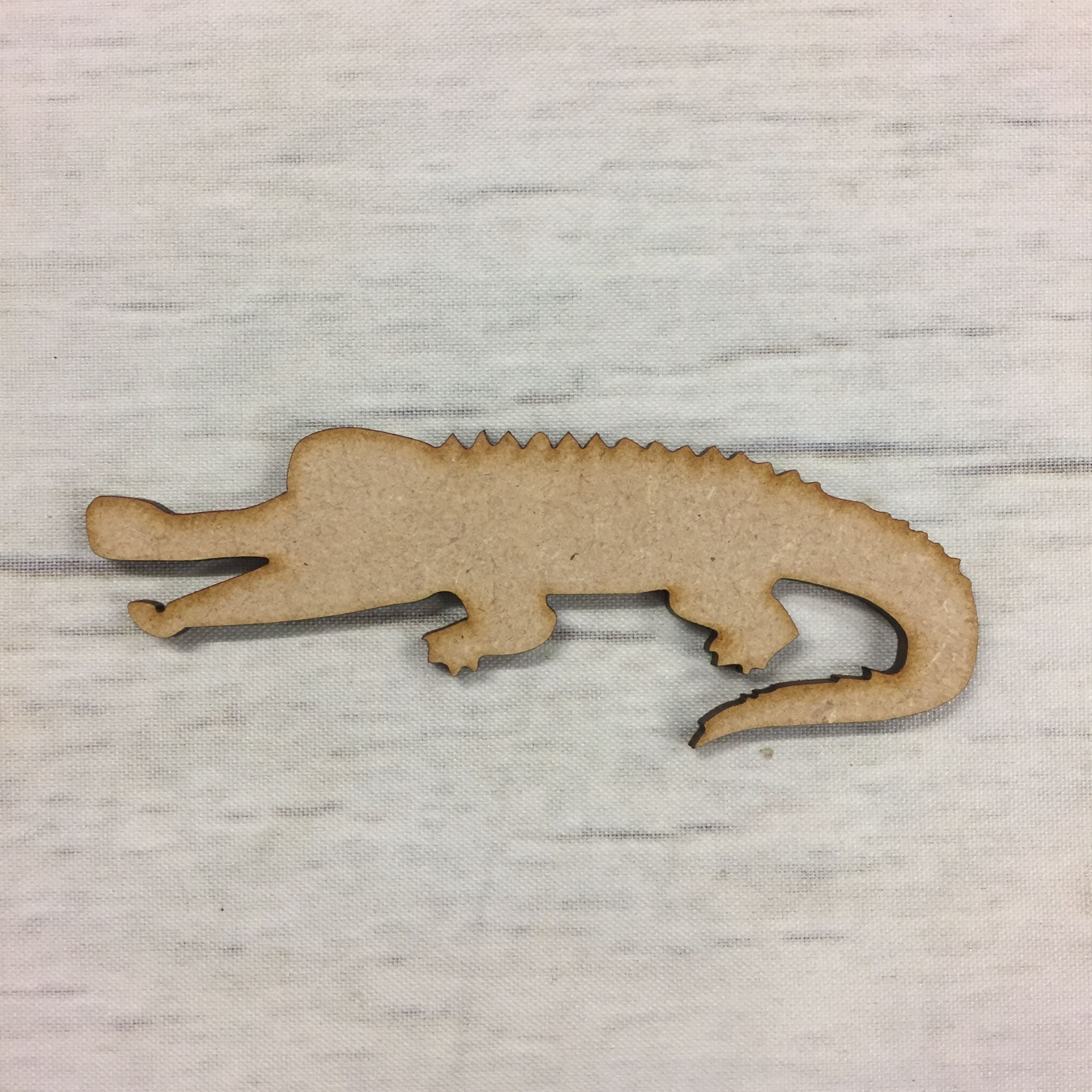 Crocodile Wooden Craft Shape