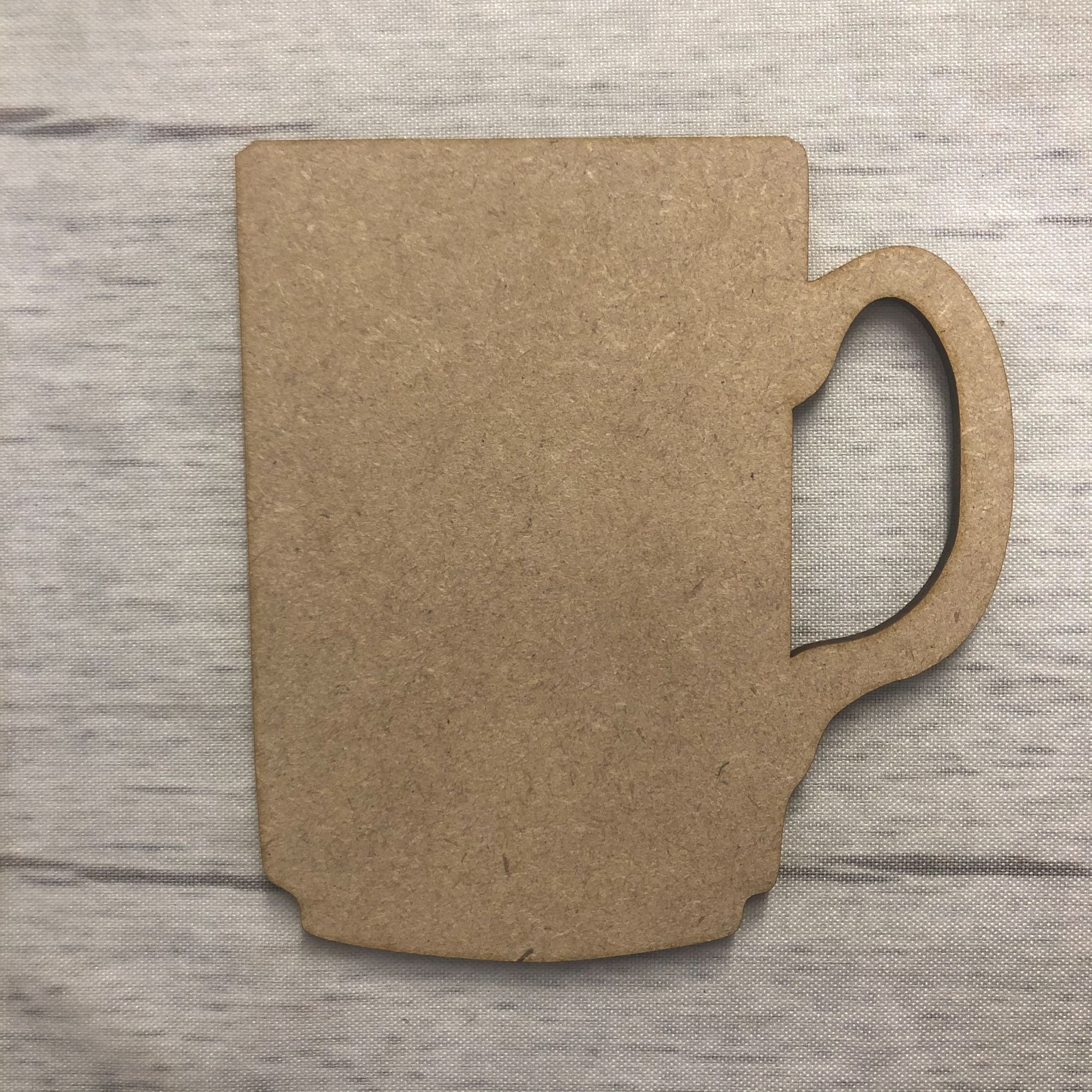 Pint Glass 2 Wooden Craft Shape
