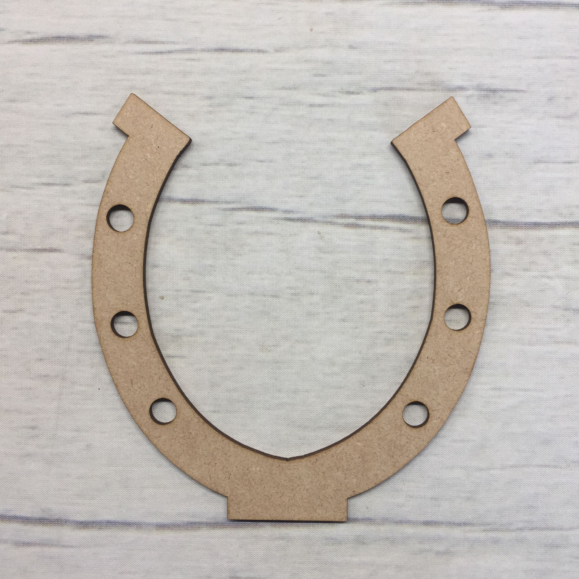Horseshoe Wooden Craft Shape