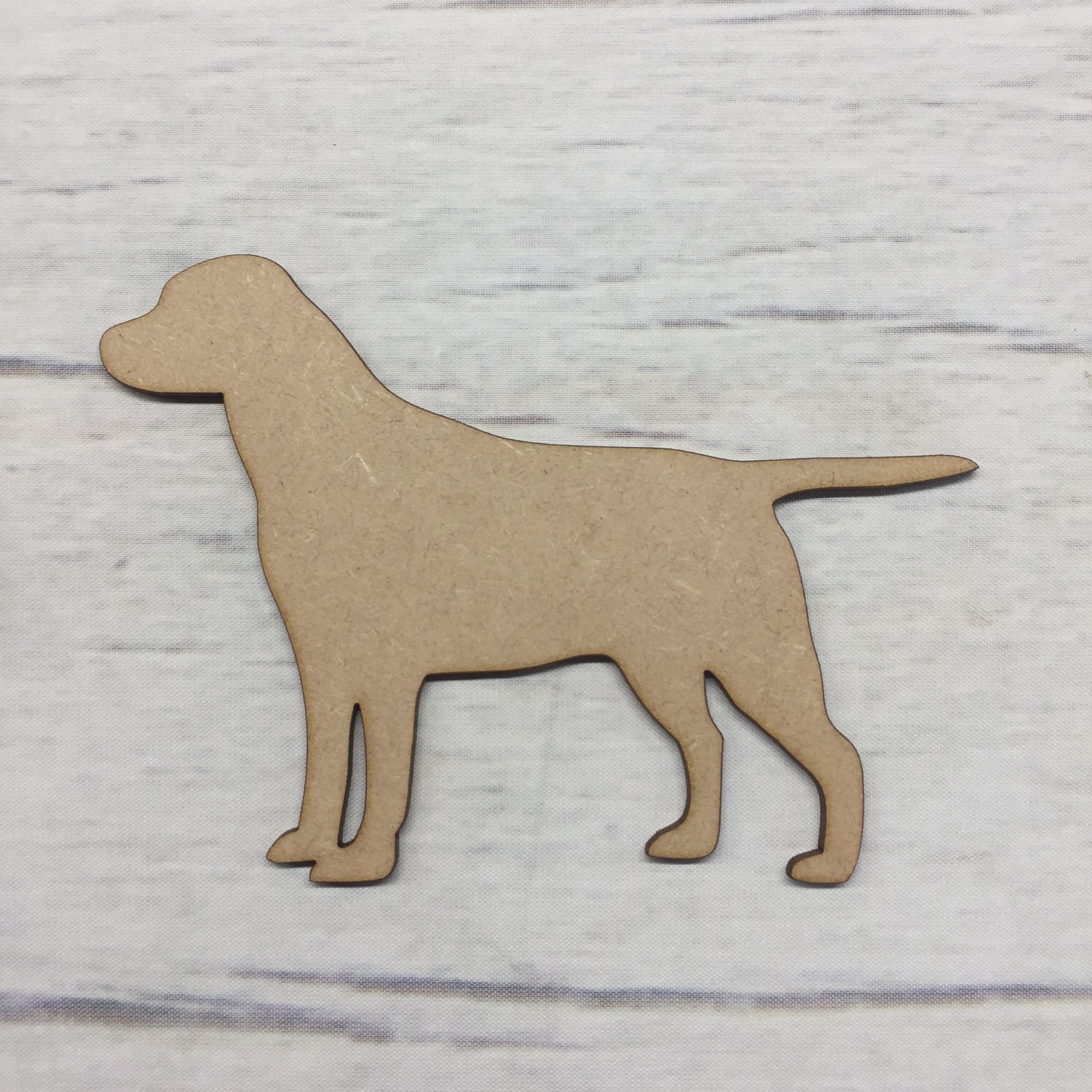 Dog  - Labrador Golden retriever 1 Wooden Craft Shape