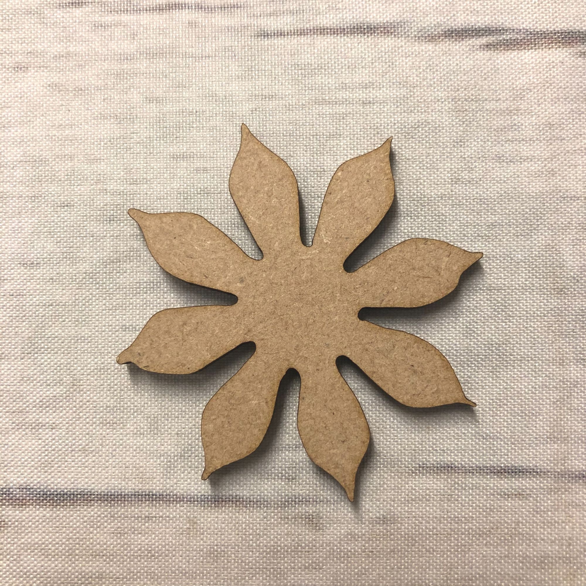 Flower 3 Wooden Craft Shape