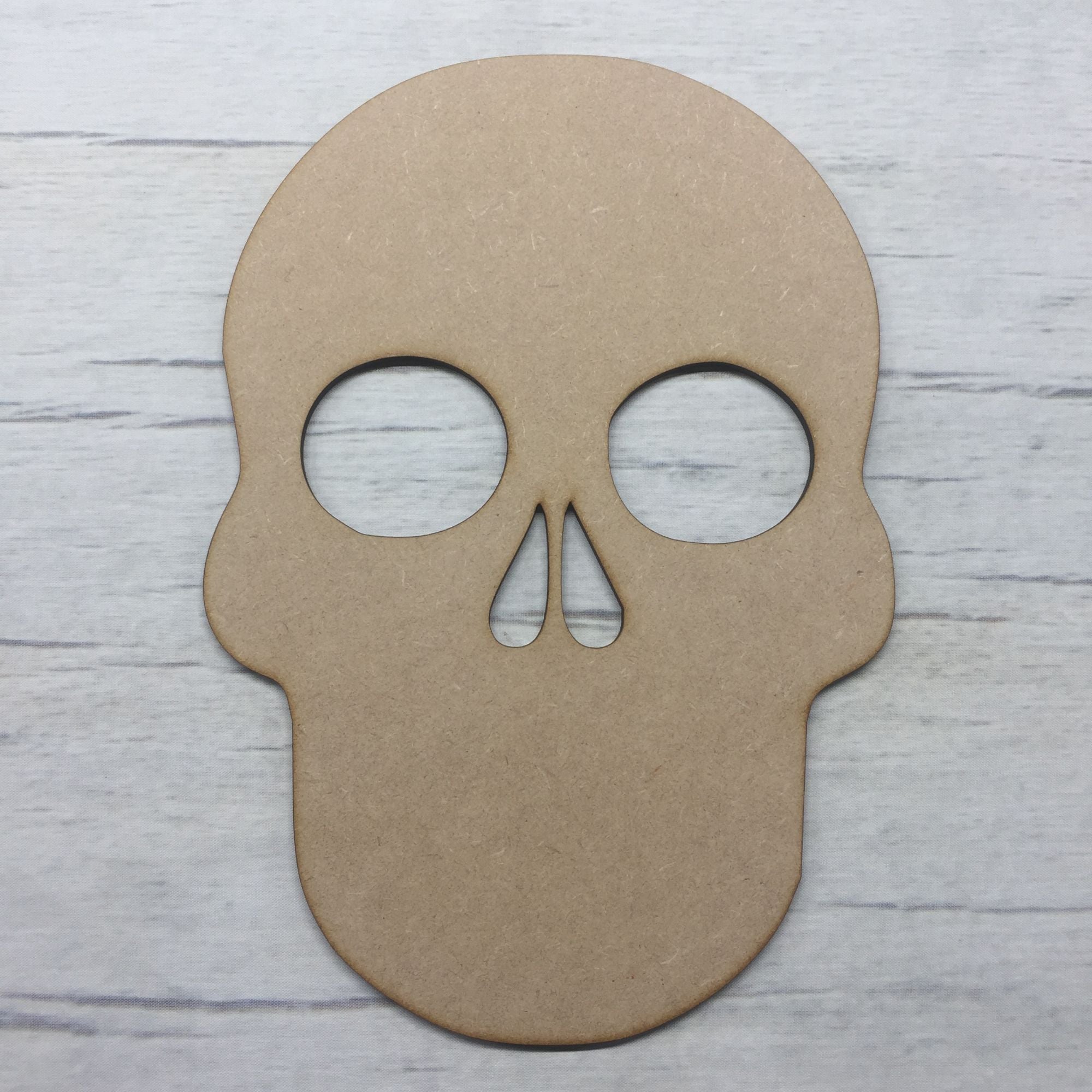 Skull Wooden Craft Shape