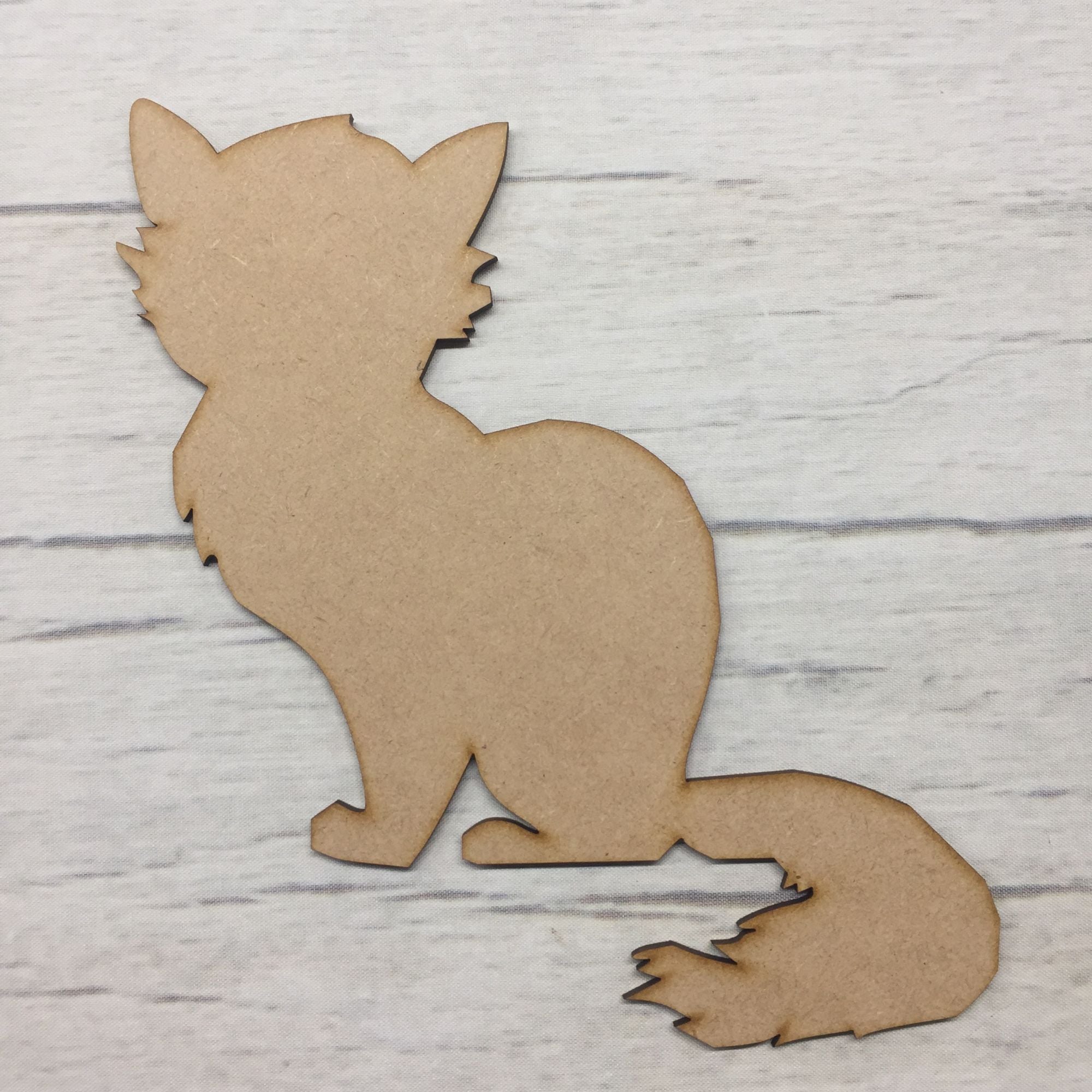 Kitten Wooden Craft Shape