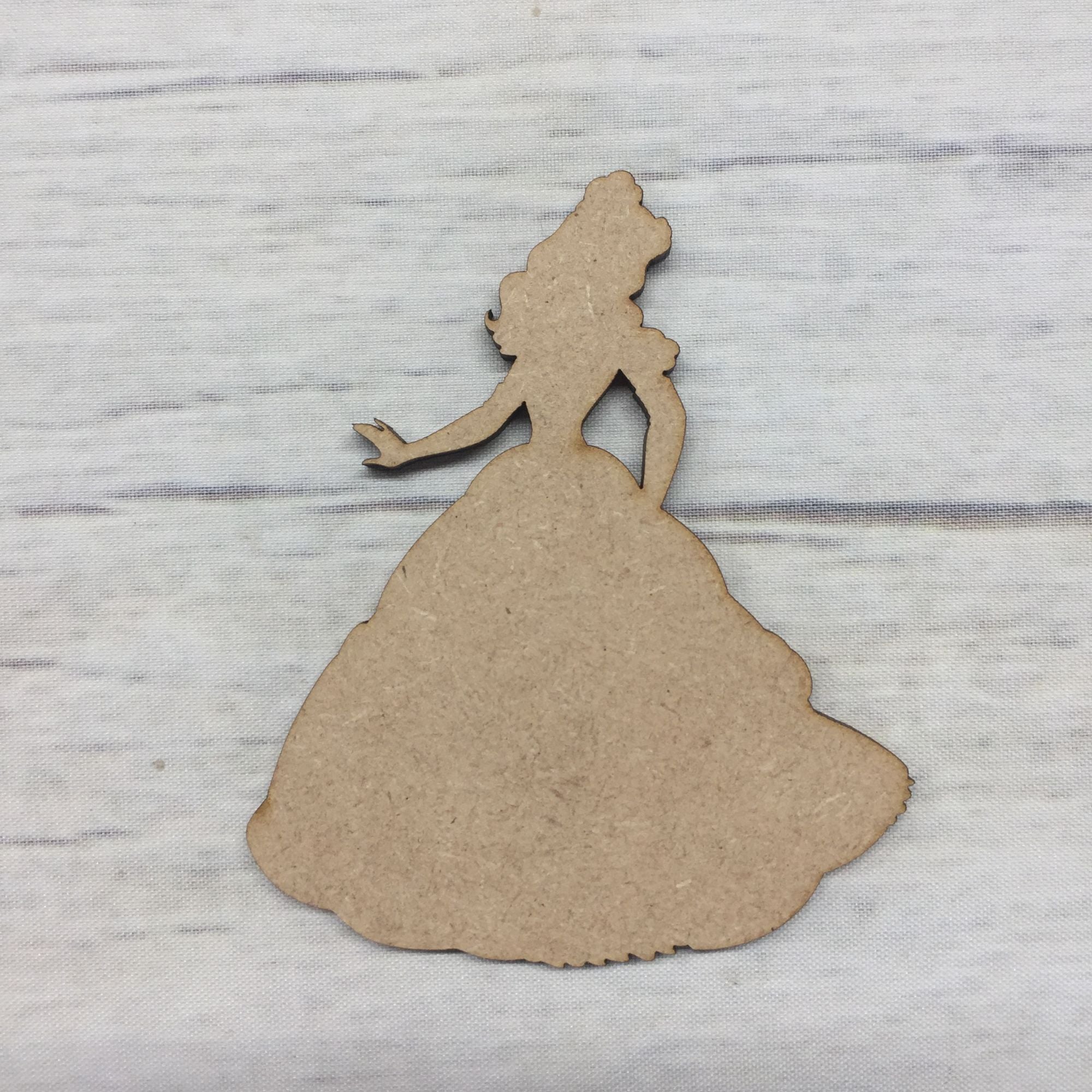 Princess 4 Wooden Craft Shape