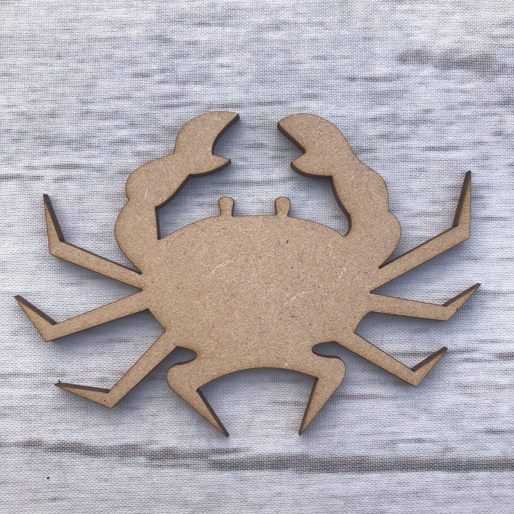 Crab 1 Wooden Craft Shape