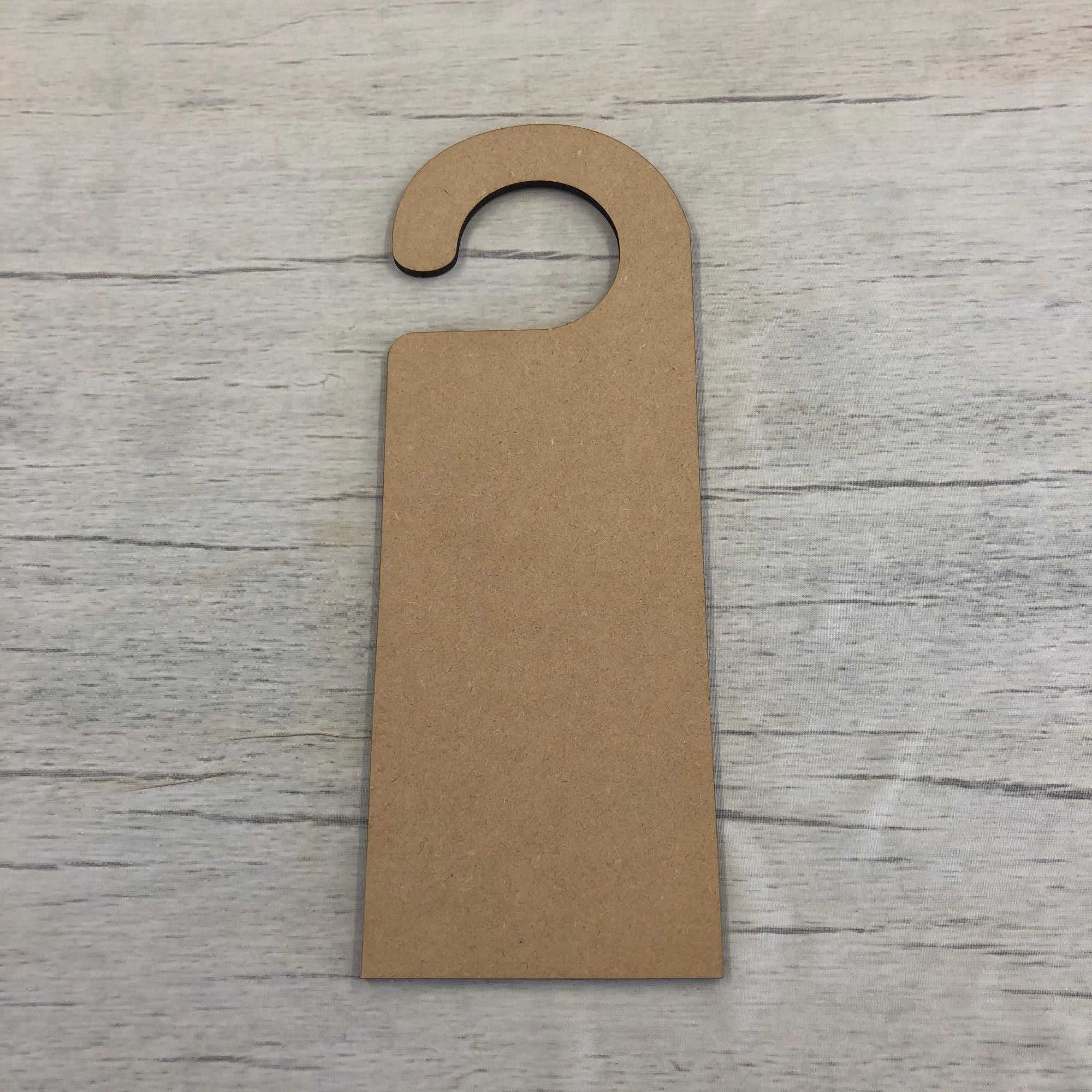 Door Hanger Wooden Craft Shape