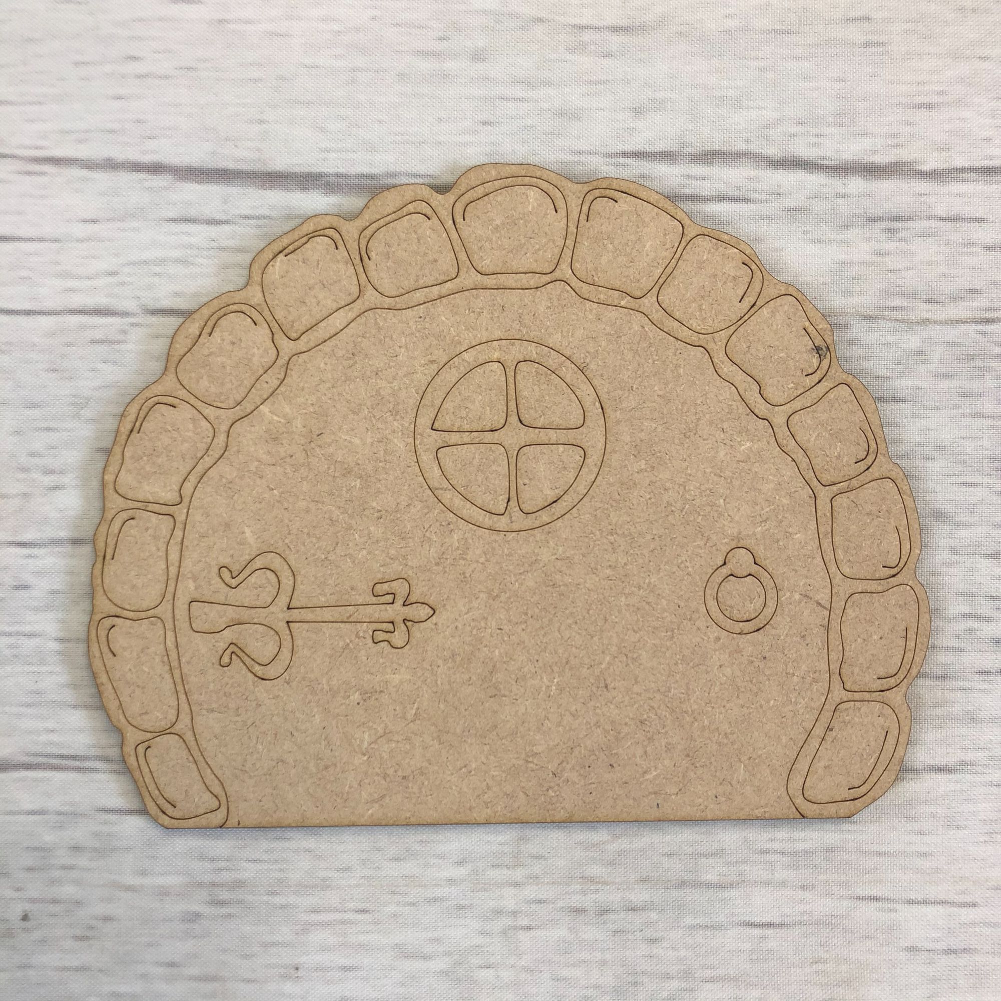 Fairy Door - engraved Wooden Craft Shape