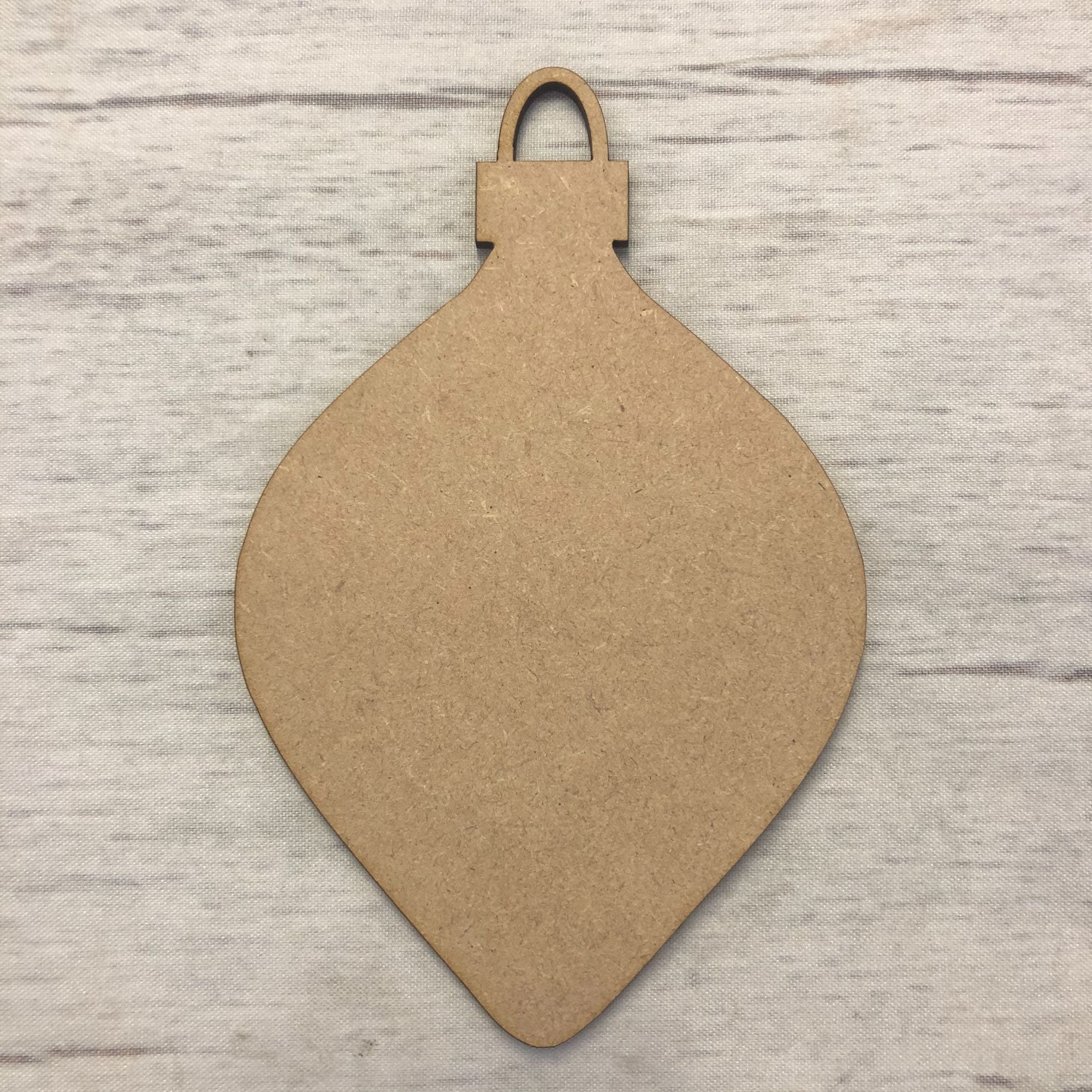 Bauble 6 Wooden Craft Shape