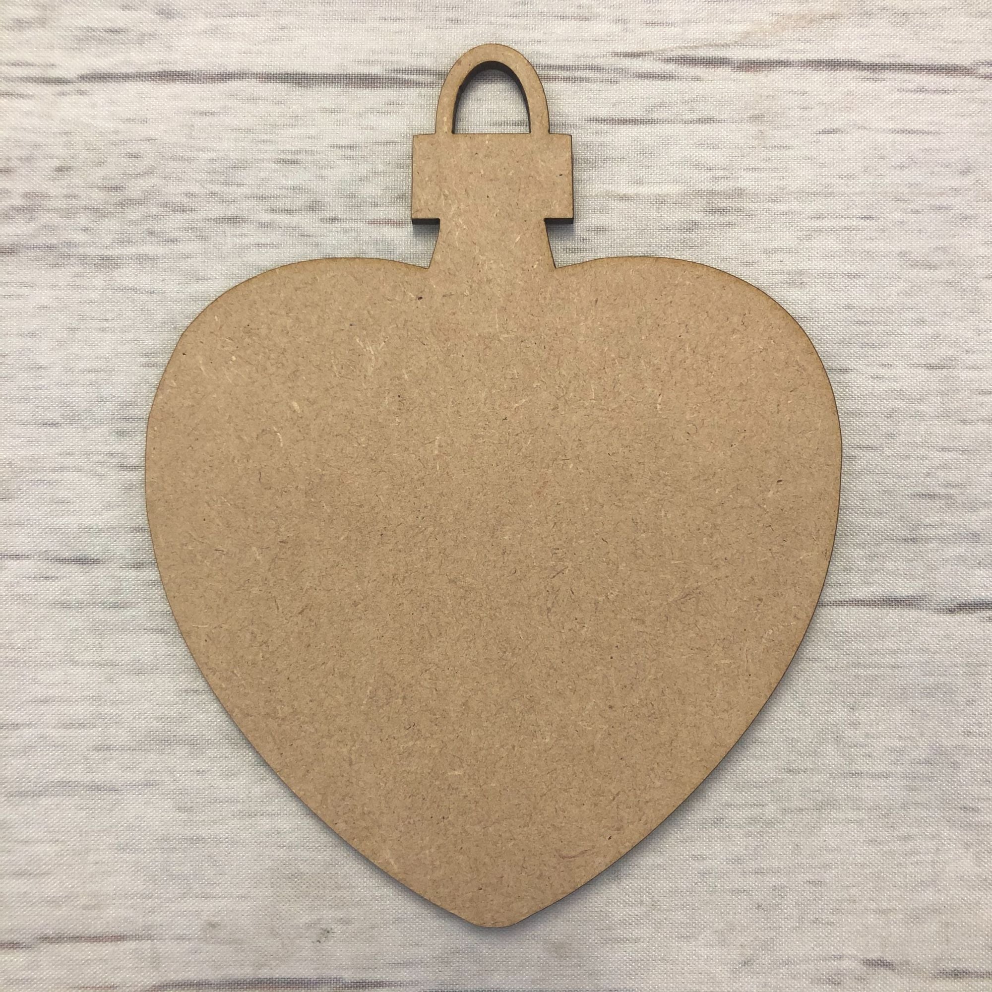Bauble 5 Wooden Craft Shape