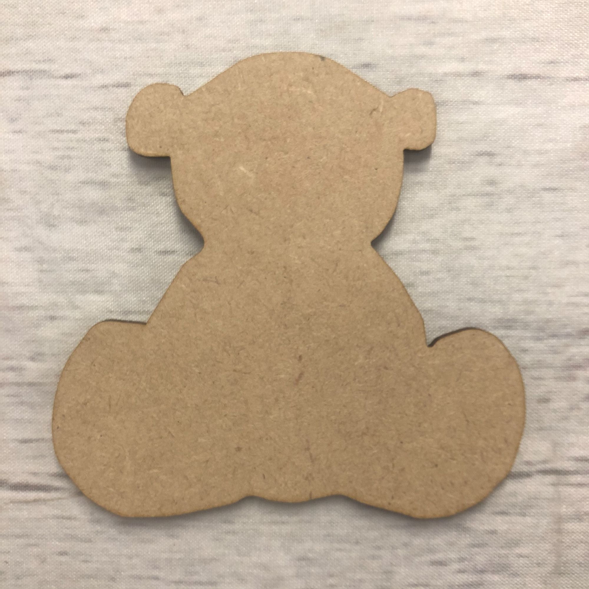 Teddy 1 Wooden Craft Shape