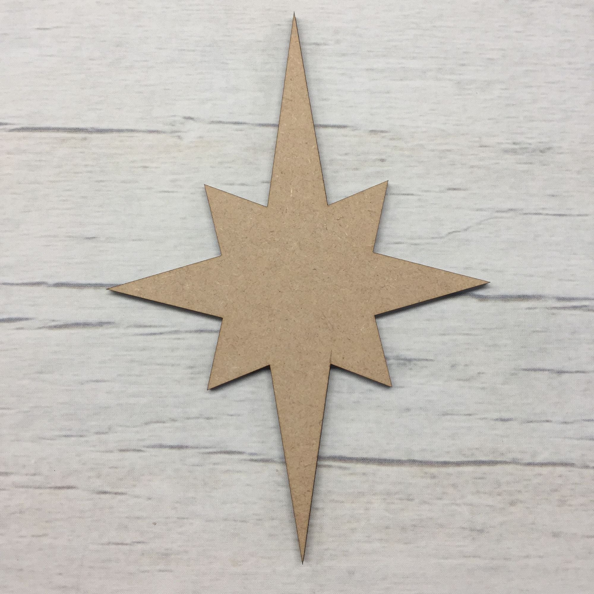 Star 3 Wooden Craft Shape