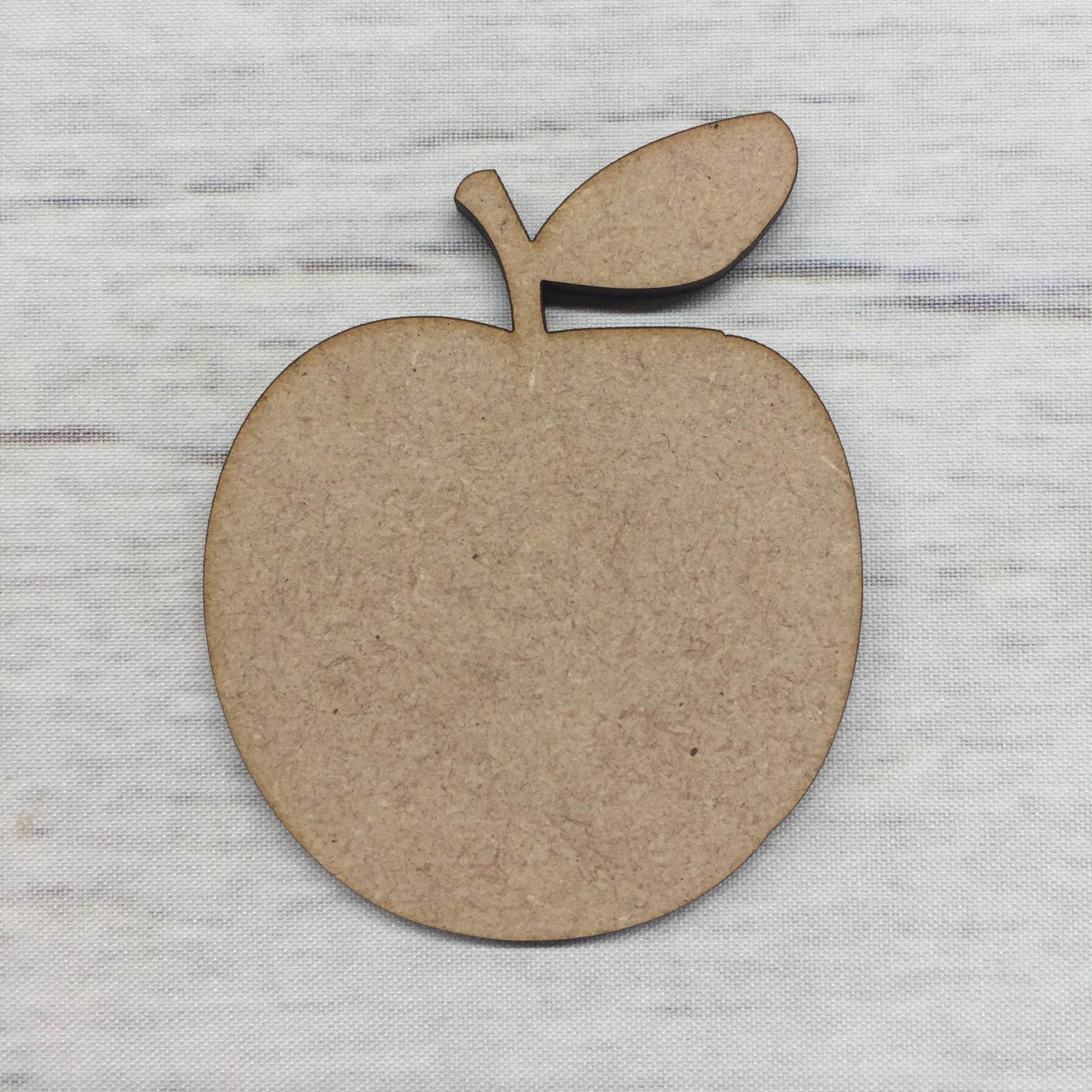 Apple Wooden Craft Shape
