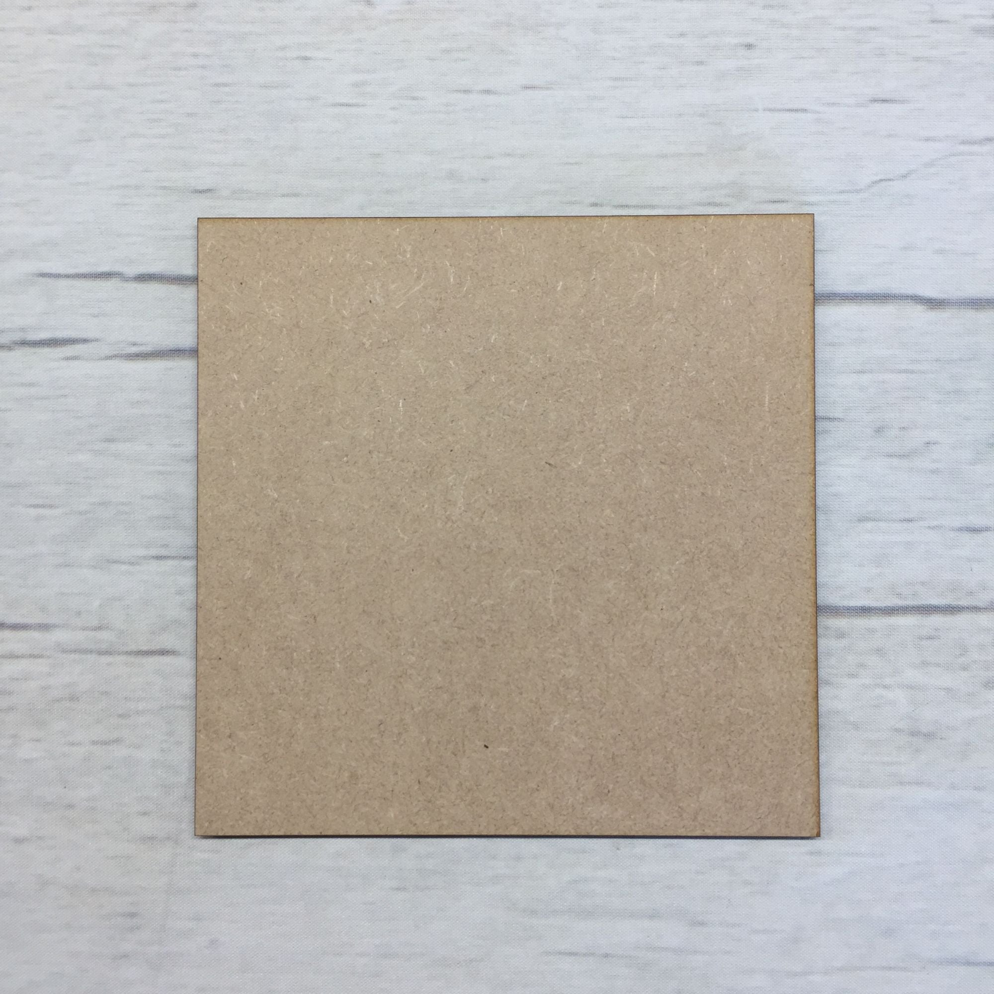 Square Wooden Craft Shape