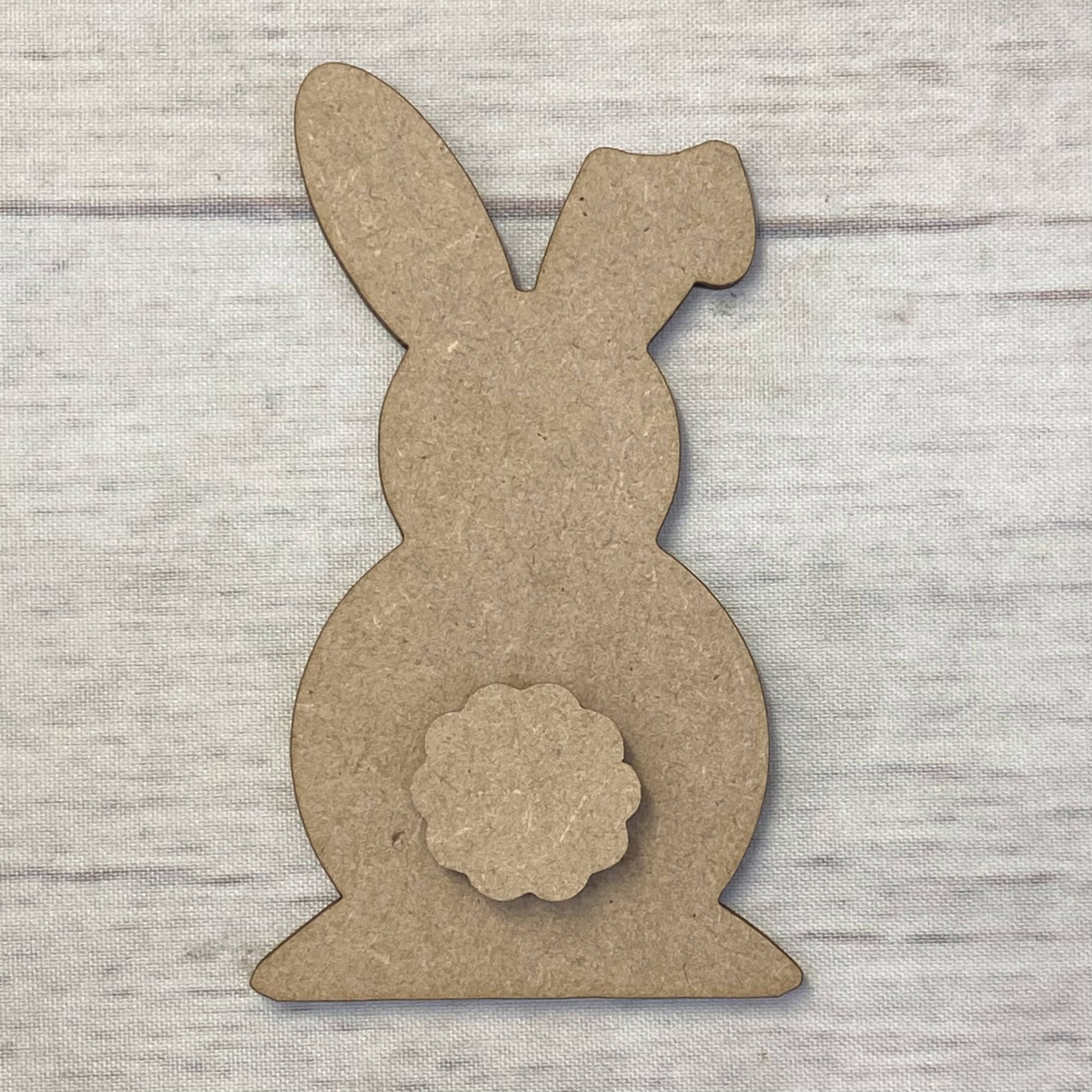 Rabbit 10 Wooden Craft Shape
