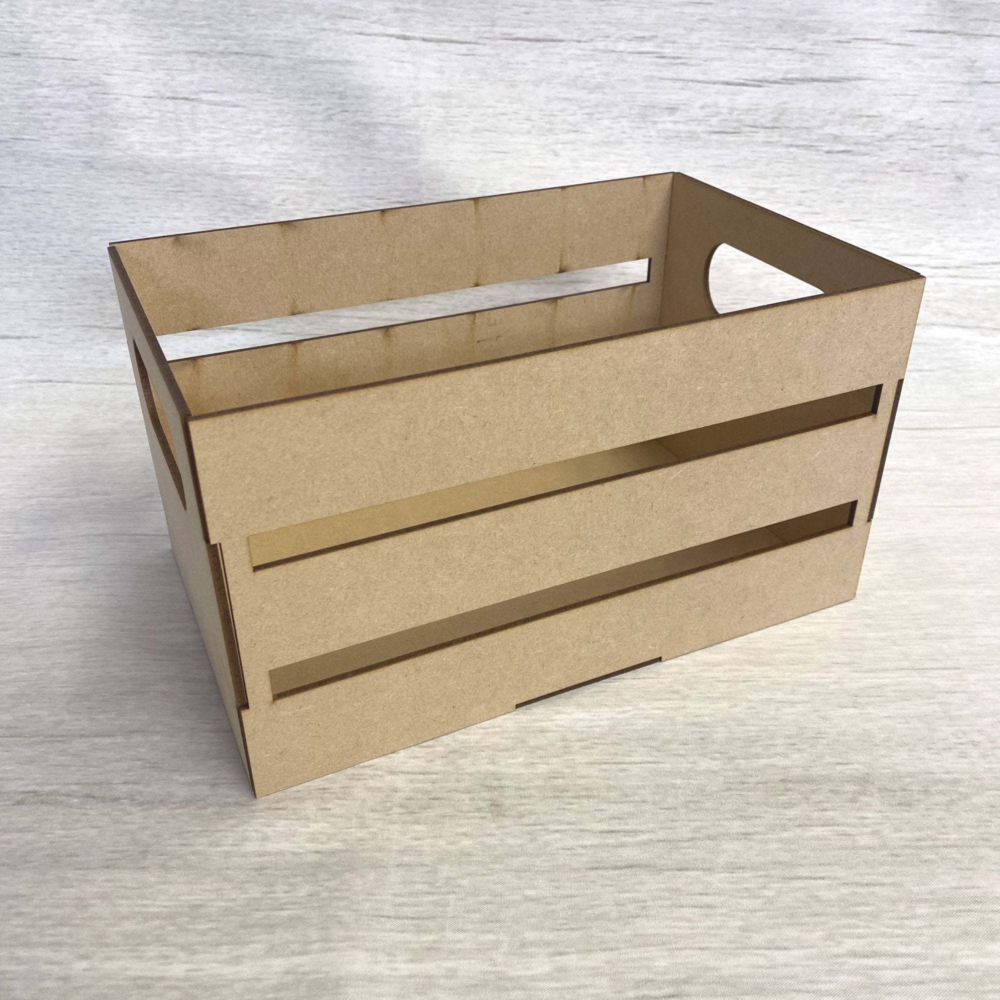 Large Crate Wooden Craft Shape