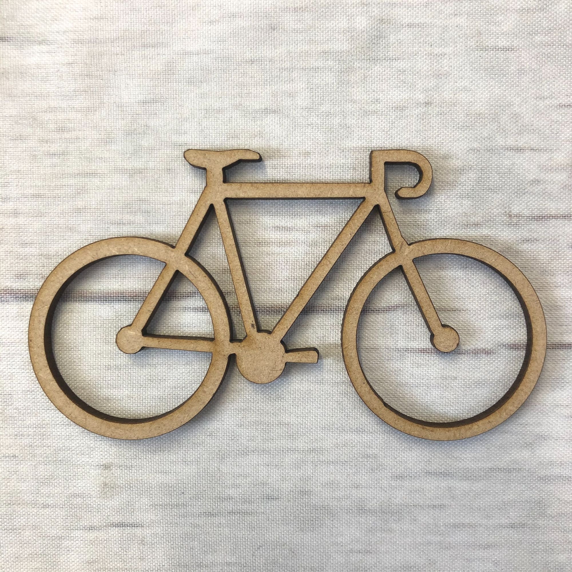 Bike Wooden Craft Shape