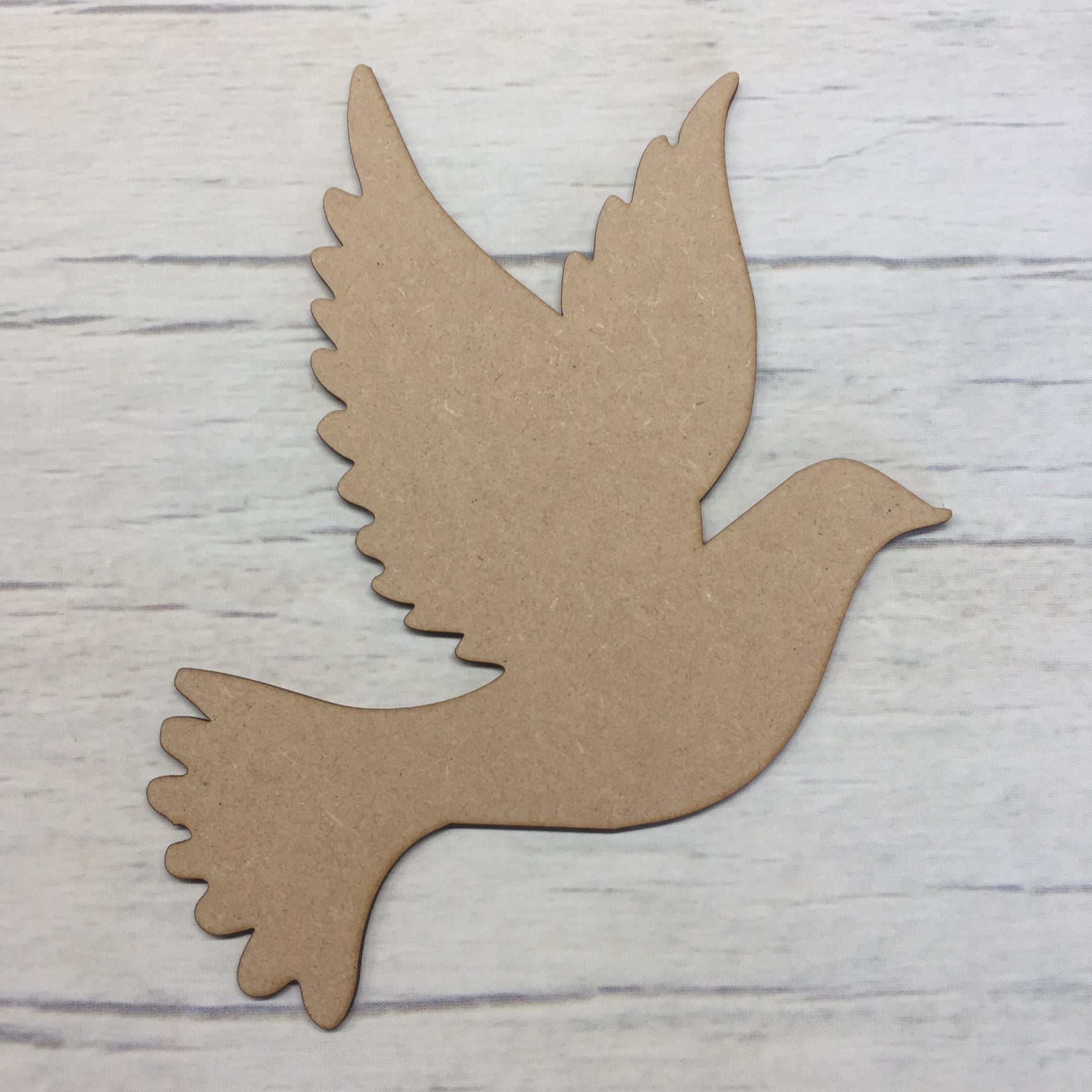 Dove Wooden Craft Shape