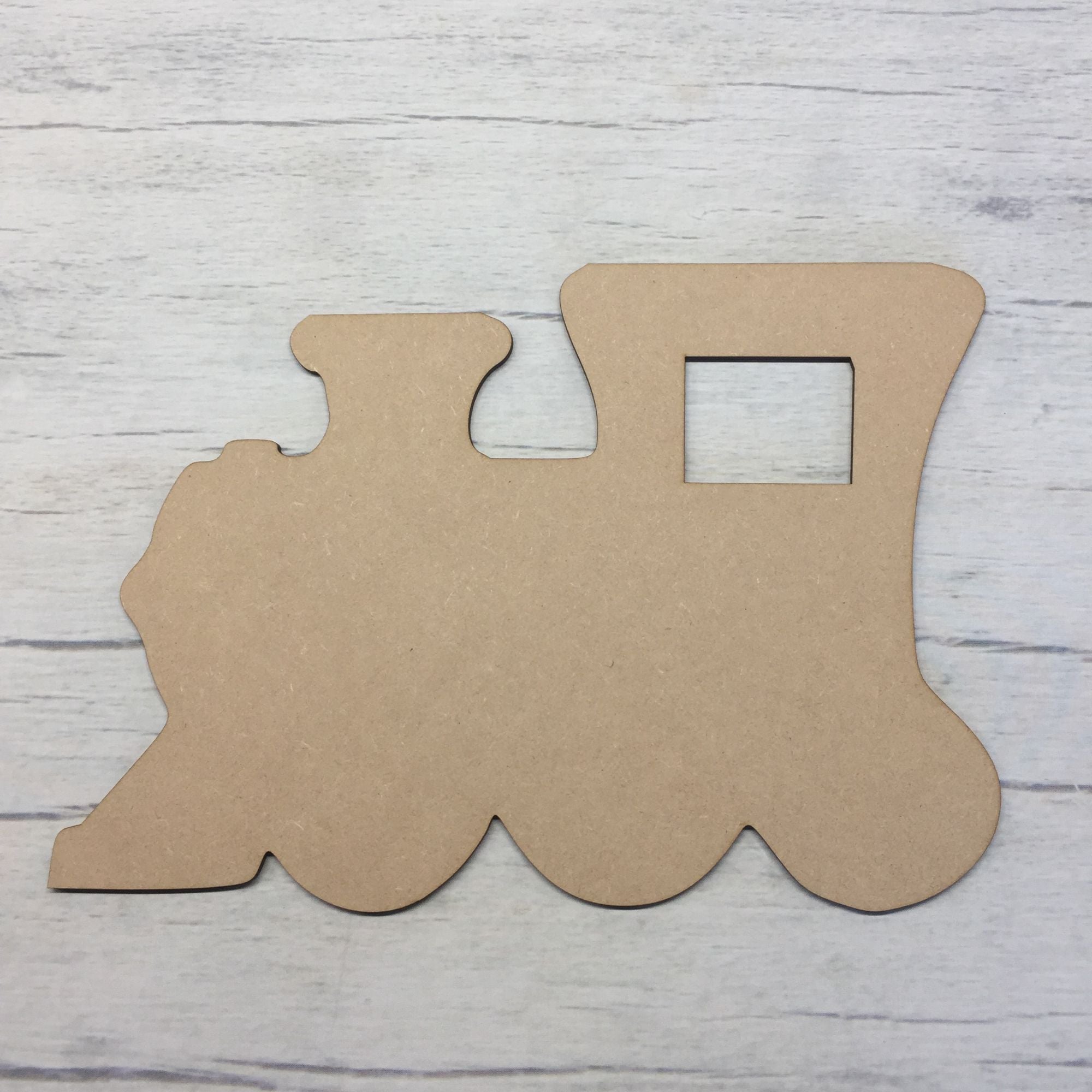 Train 1 Wooden Craft Shape