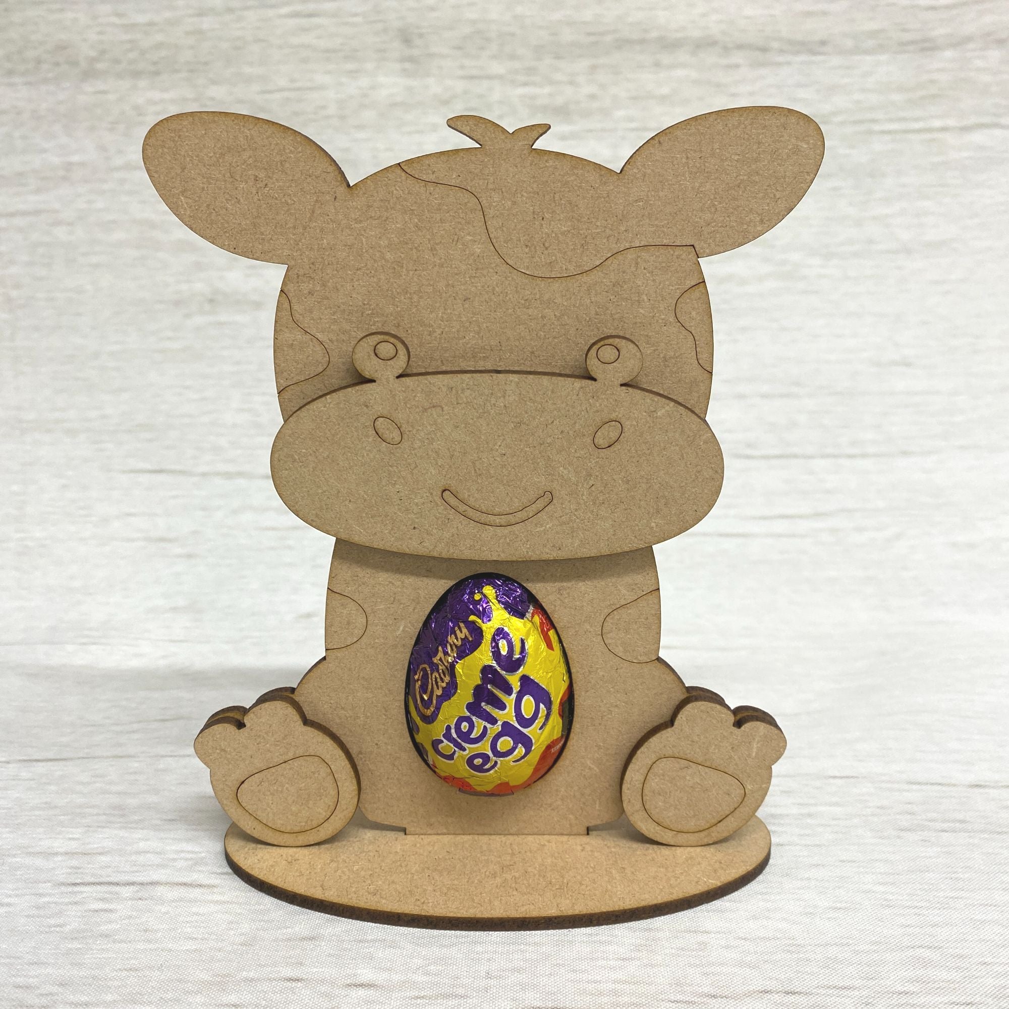 Egg Holder on Stand (Cow)