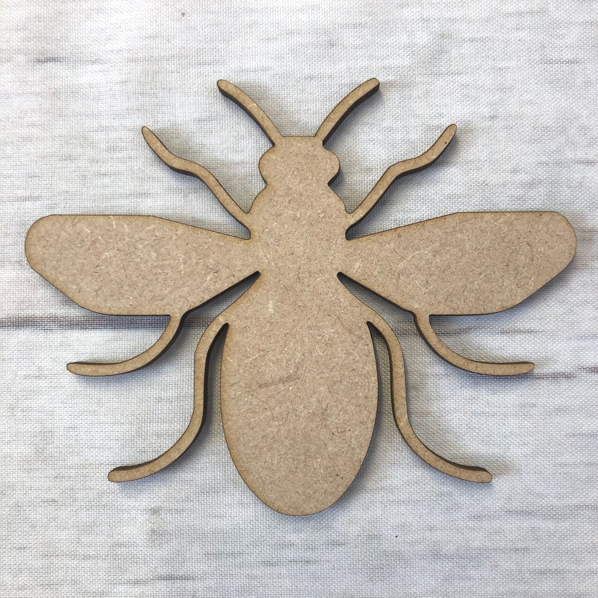 Bee 2 Wooden Craft Shape