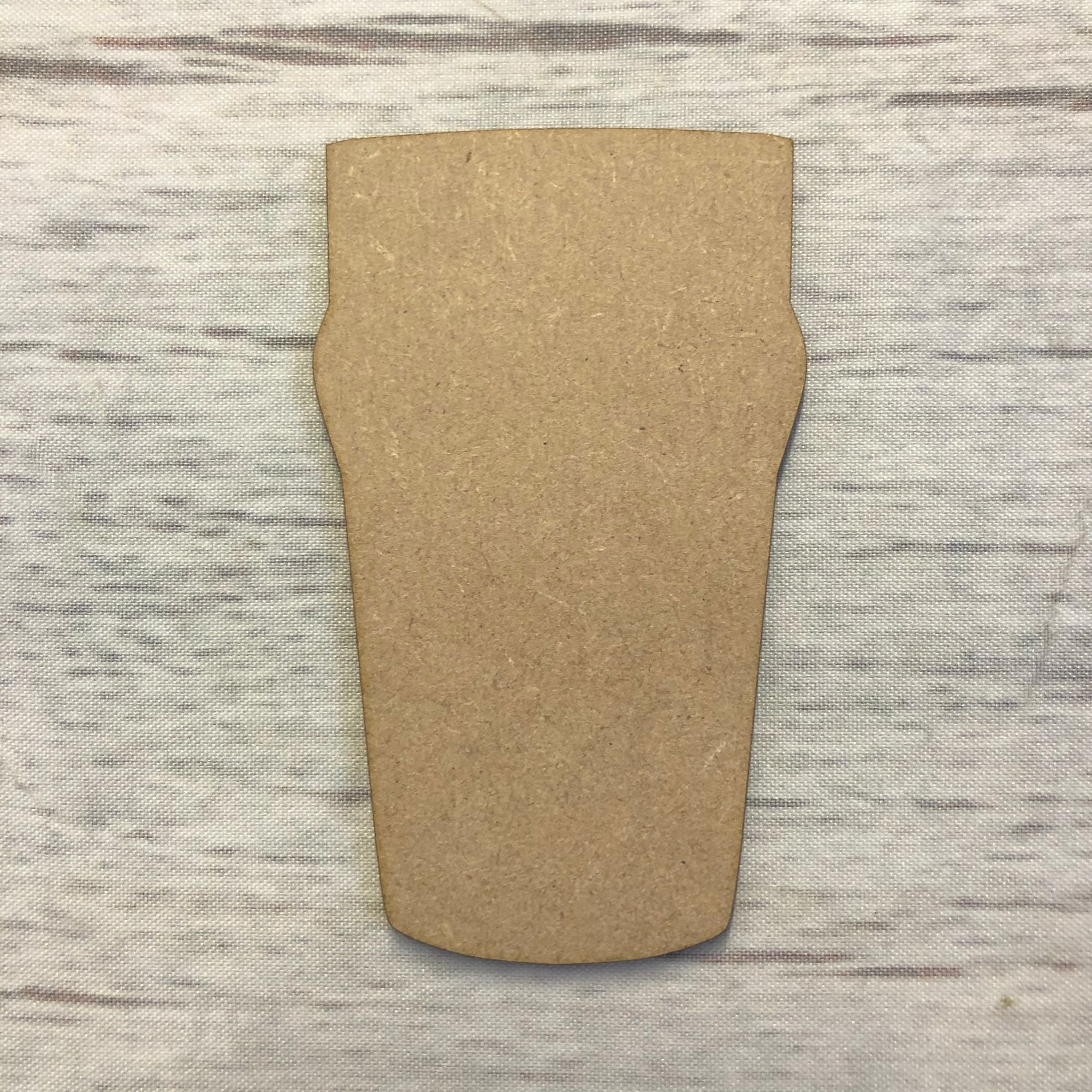 Pint Glass 1 Wooden Craft Shape