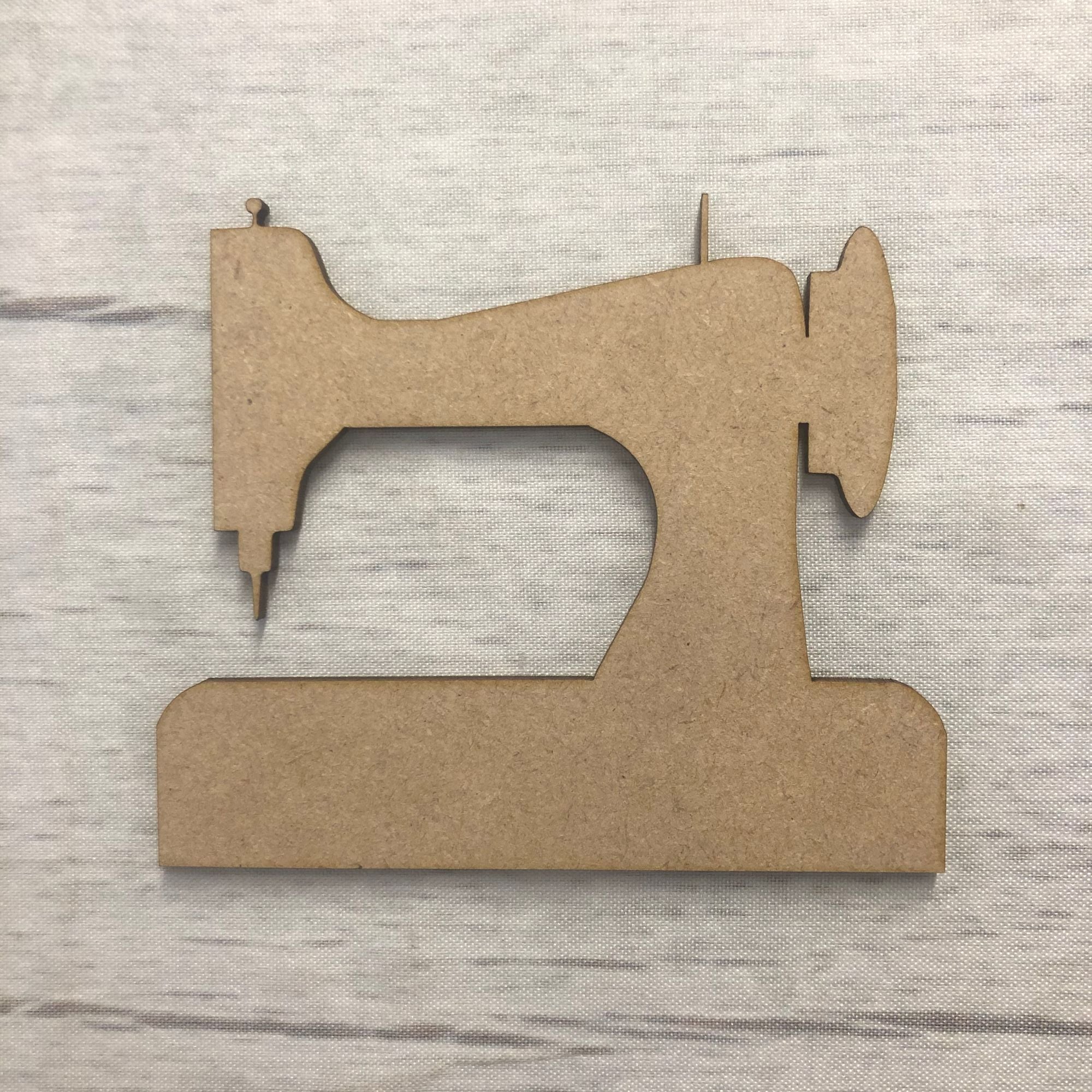 Sewing machine Wooden Craft Shape