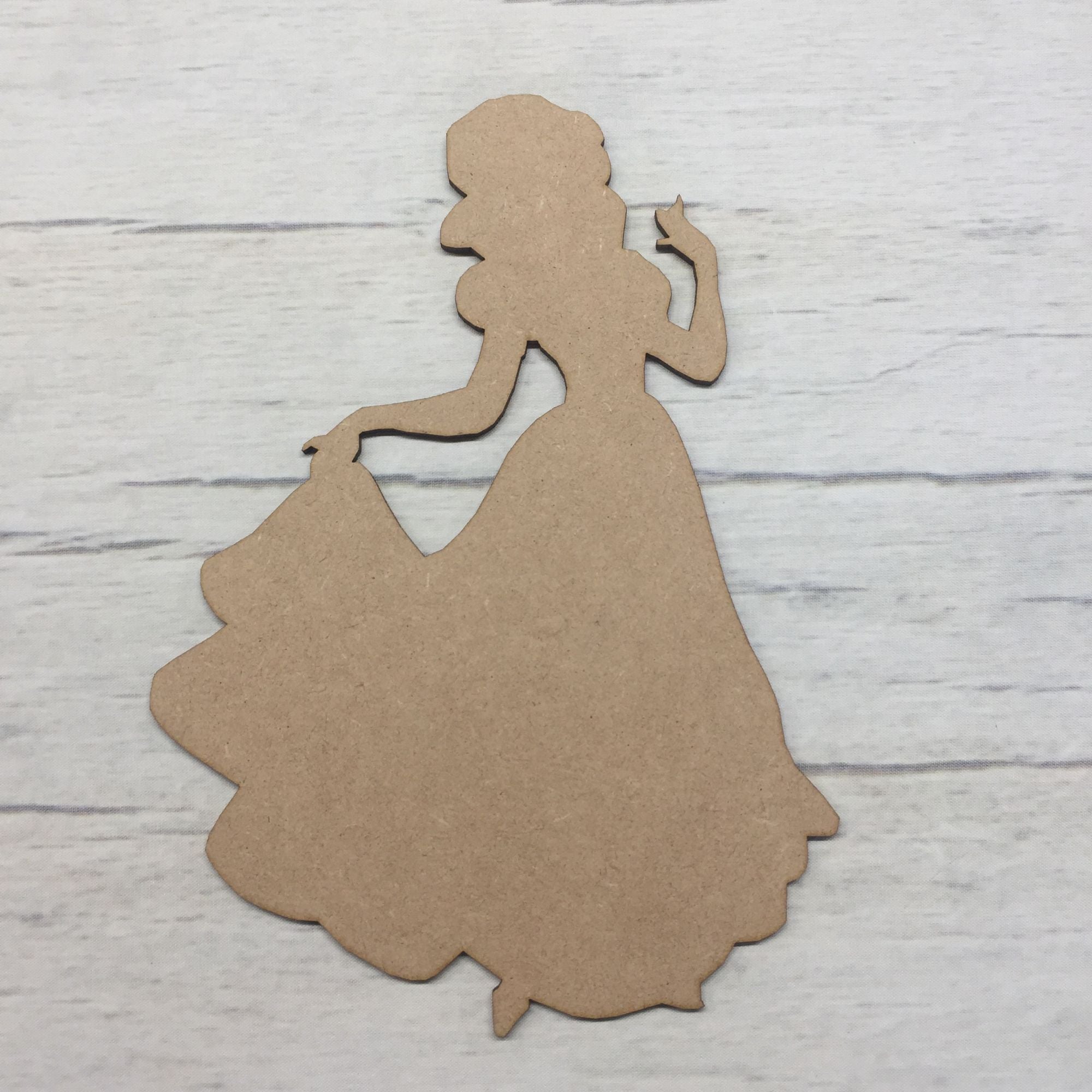 Princess 2 Wooden Craft Shape