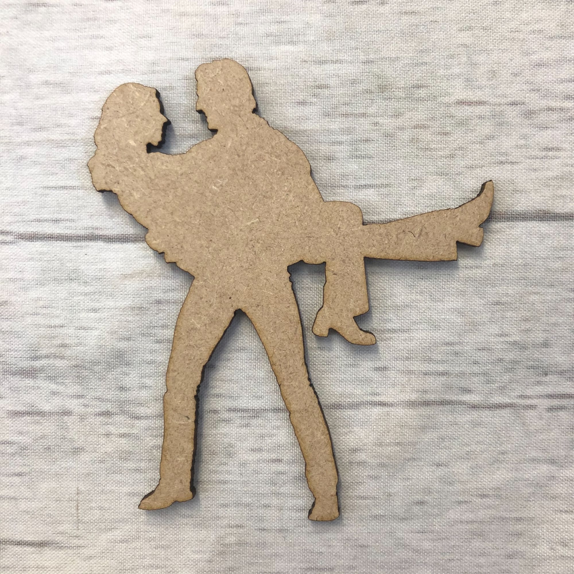 Couple 4 Wooden Craft Shape