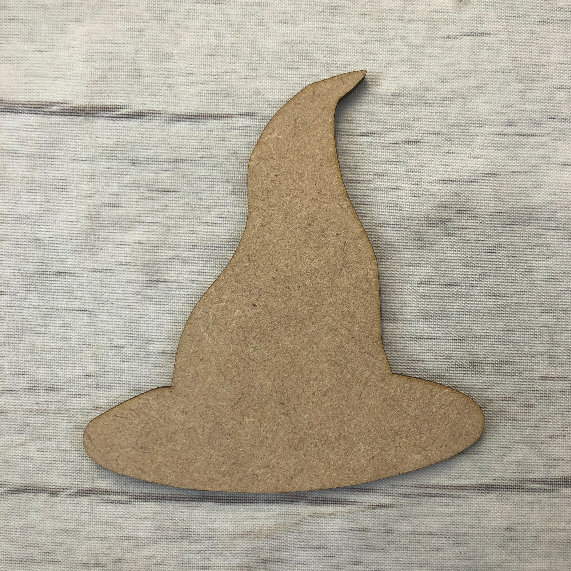 Witches Hat Wooden Craft Shape