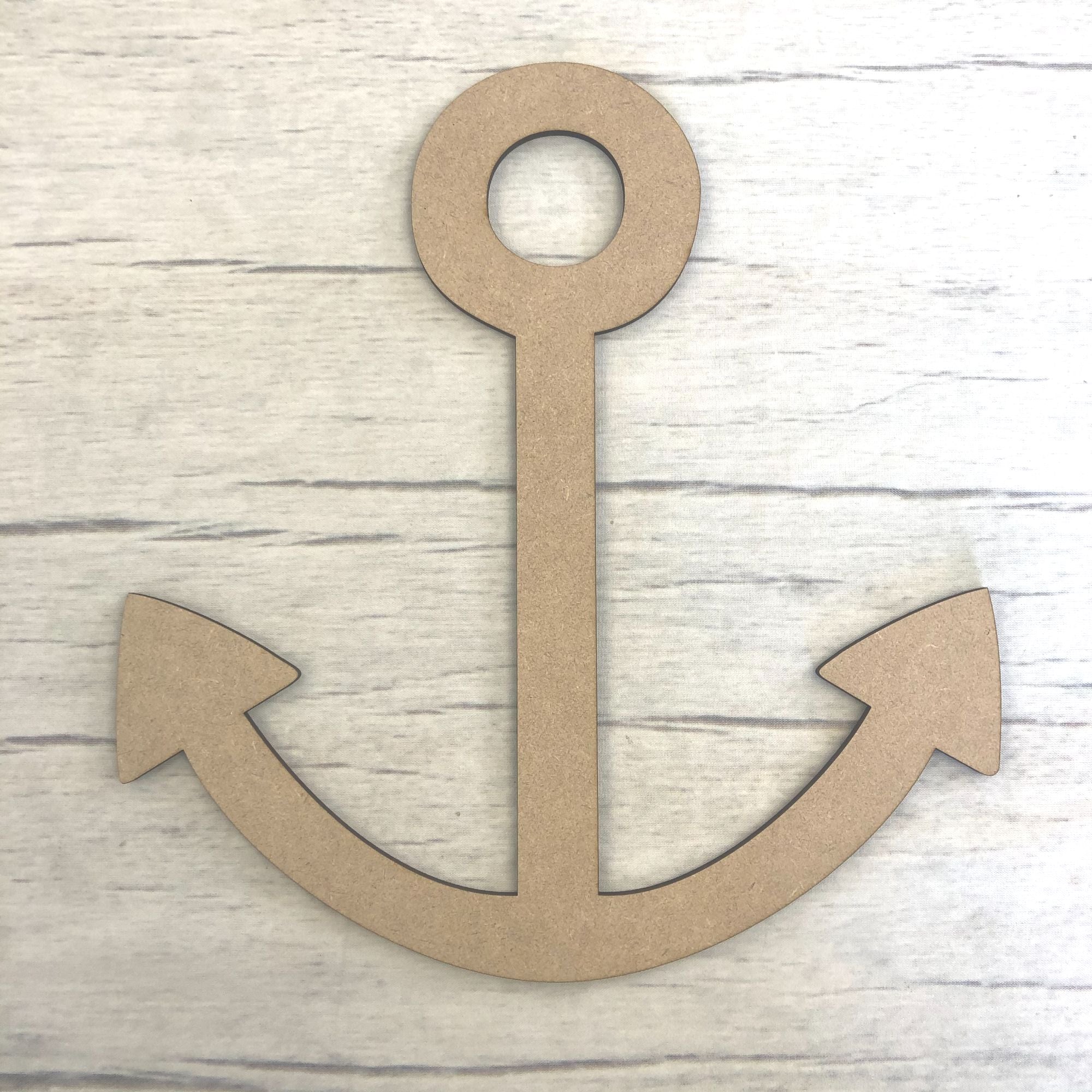 Ships anchor 1 Wooden Craft Shape