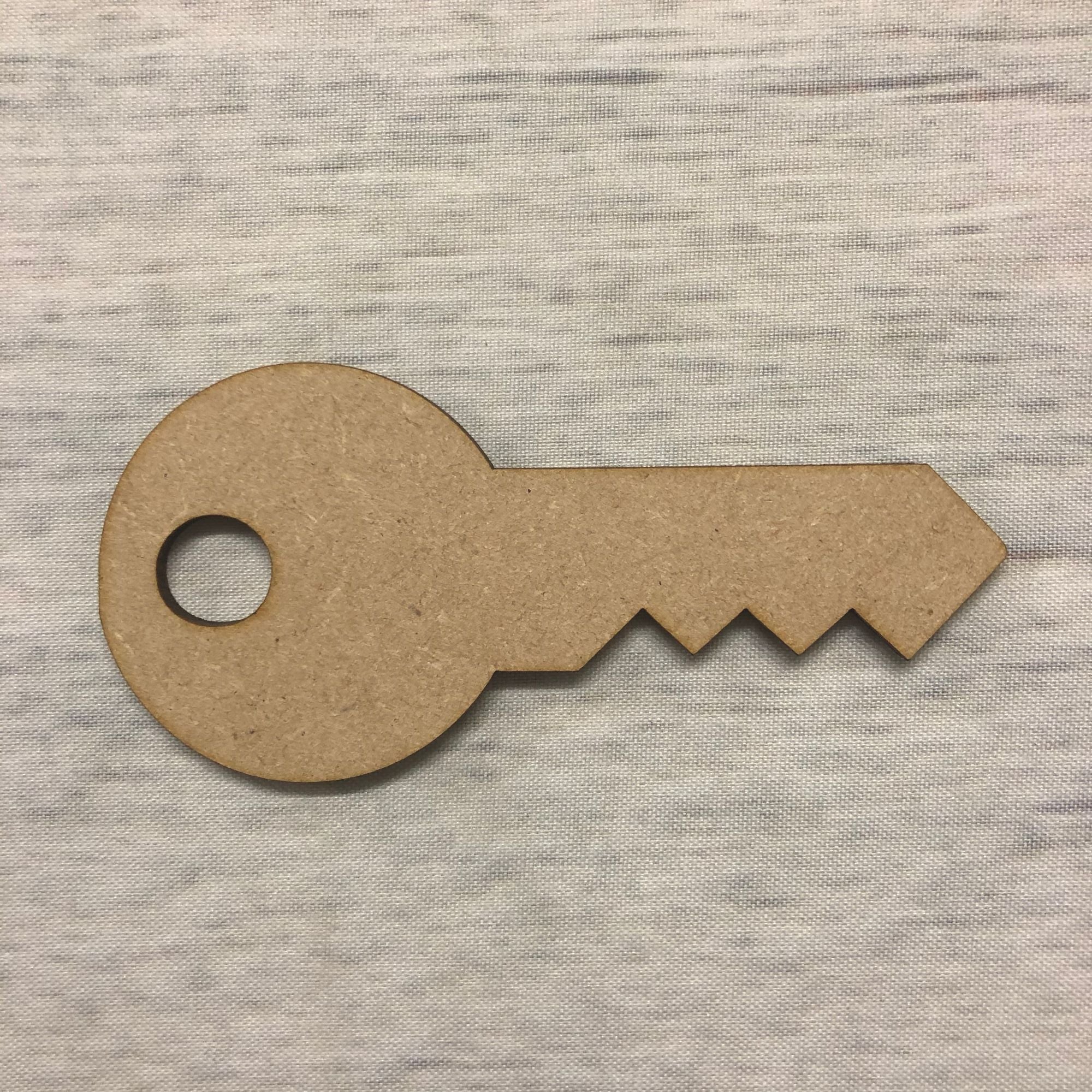 Key 3 Wooden Craft Shape
