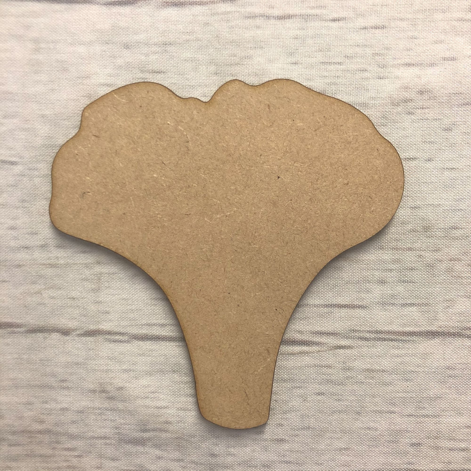 Broccoli Wooden Craft Shape