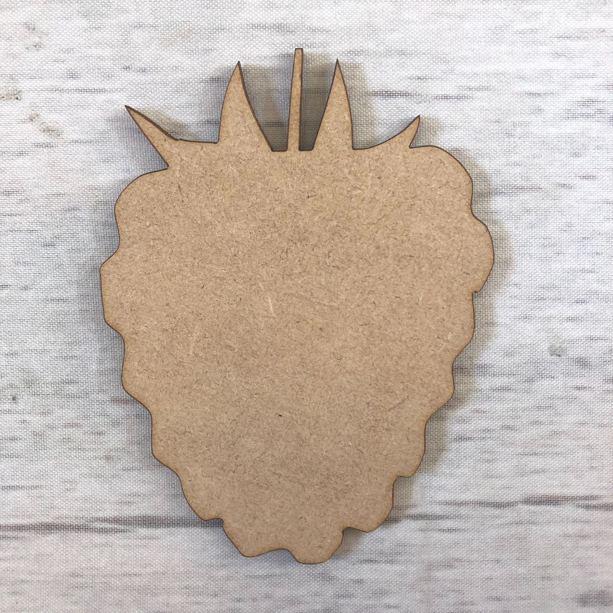 Rasberry Wooden Craft Shape