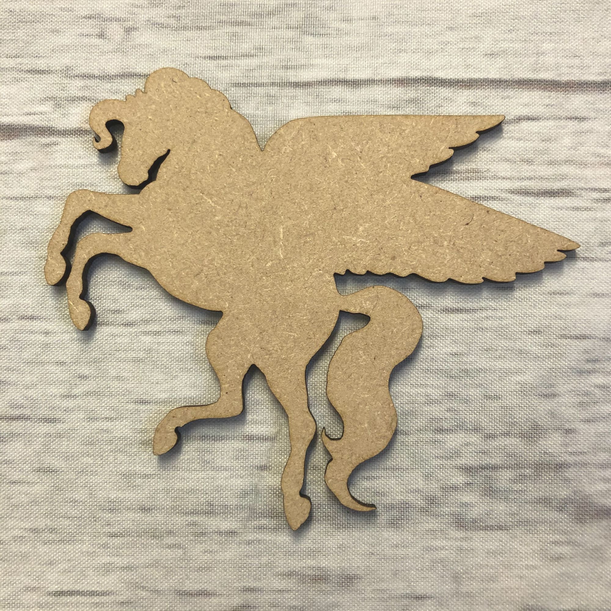 Pegasus Horse 1 Wooden Craft Shape